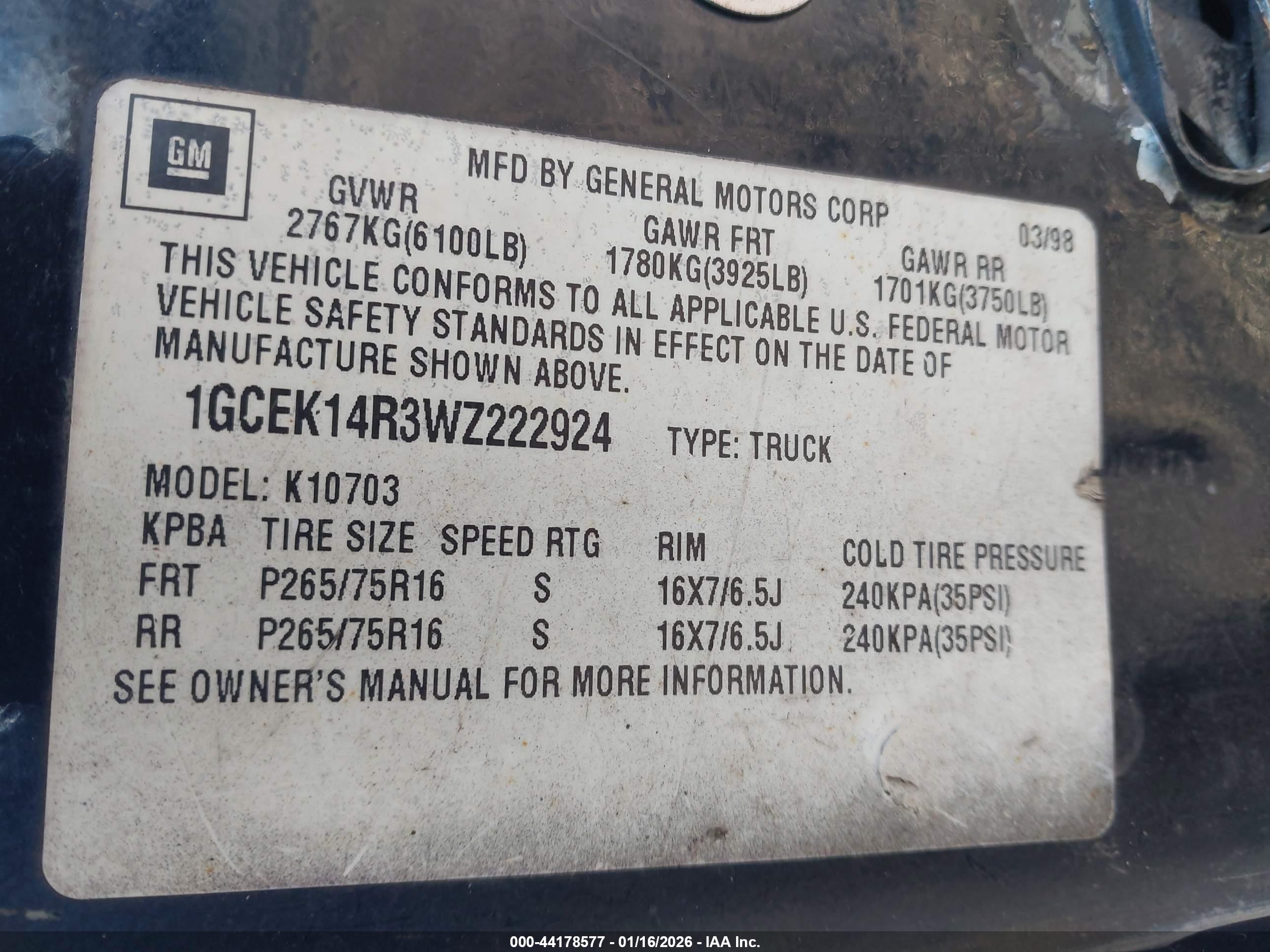 CHEVROLET K1500 image 9