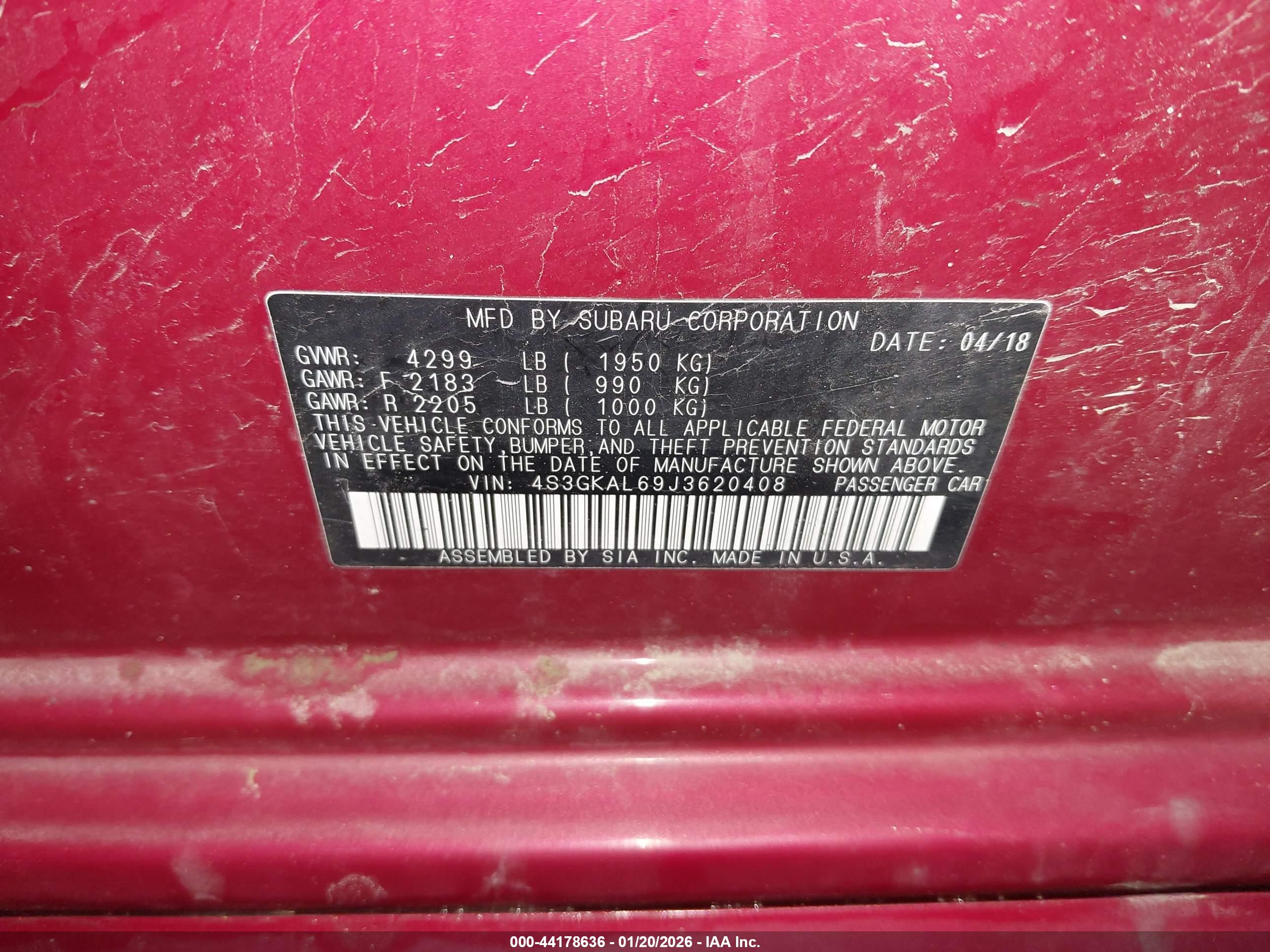 SUBARU IMPREZA image 9