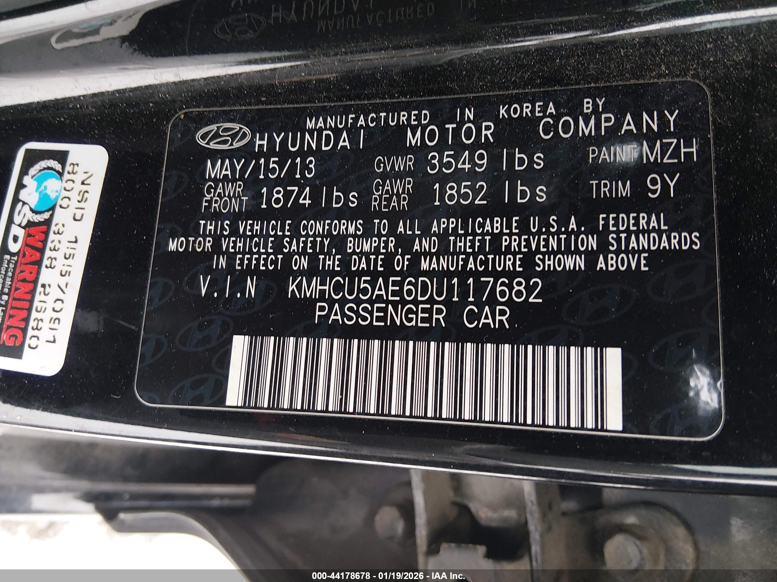 HYUNDAI ACCENT image 9