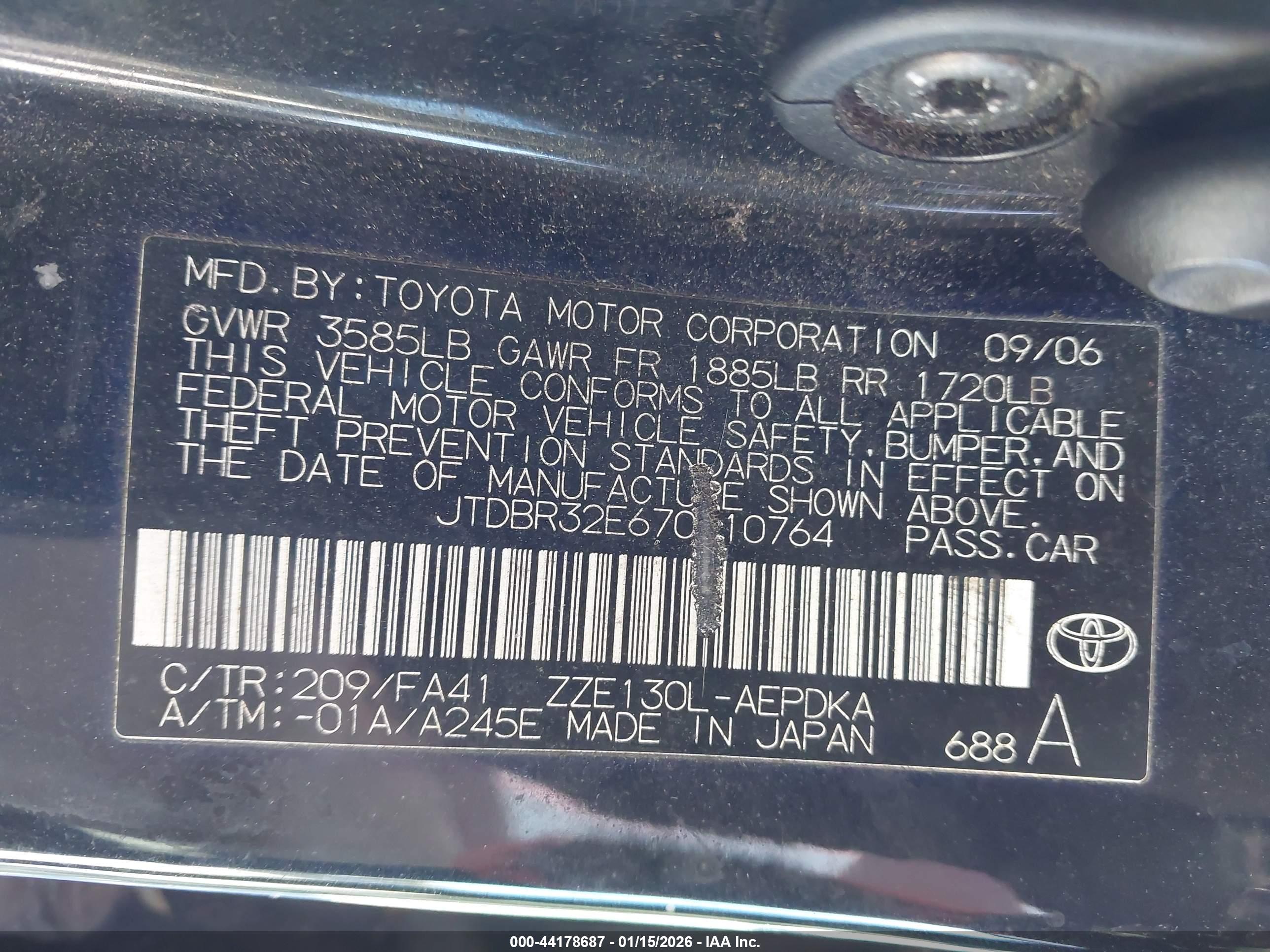 TOYOTA COROLLA image 9
