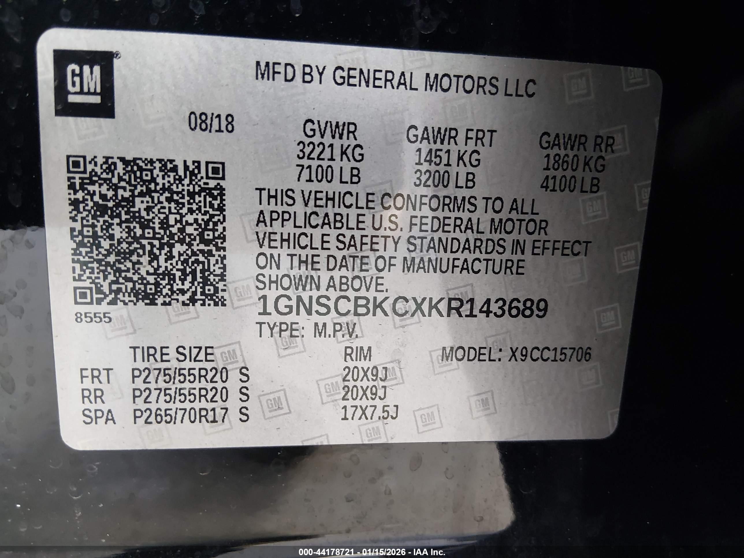 CHEVROLET TAHOE image 9