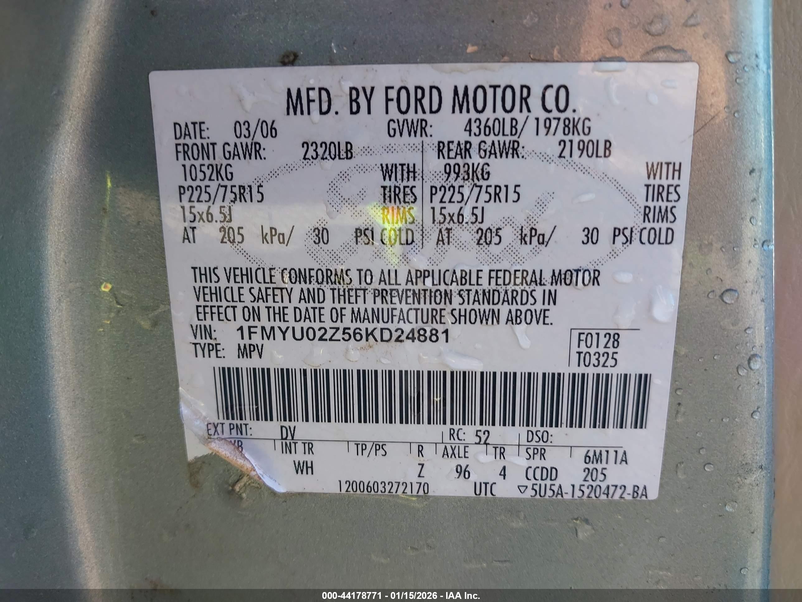 FORD ESCAPE image 9