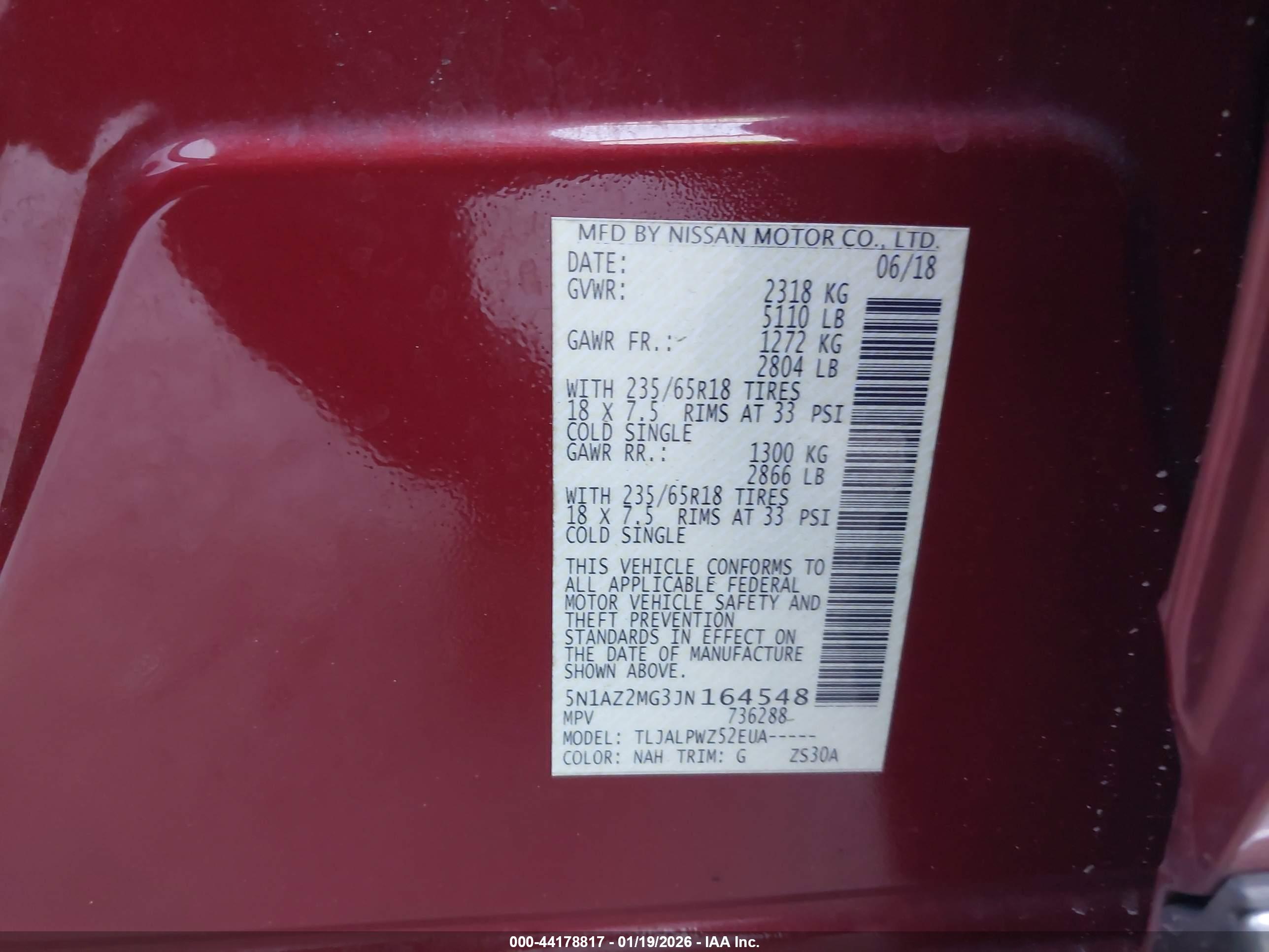 NISSAN MURANO image 9