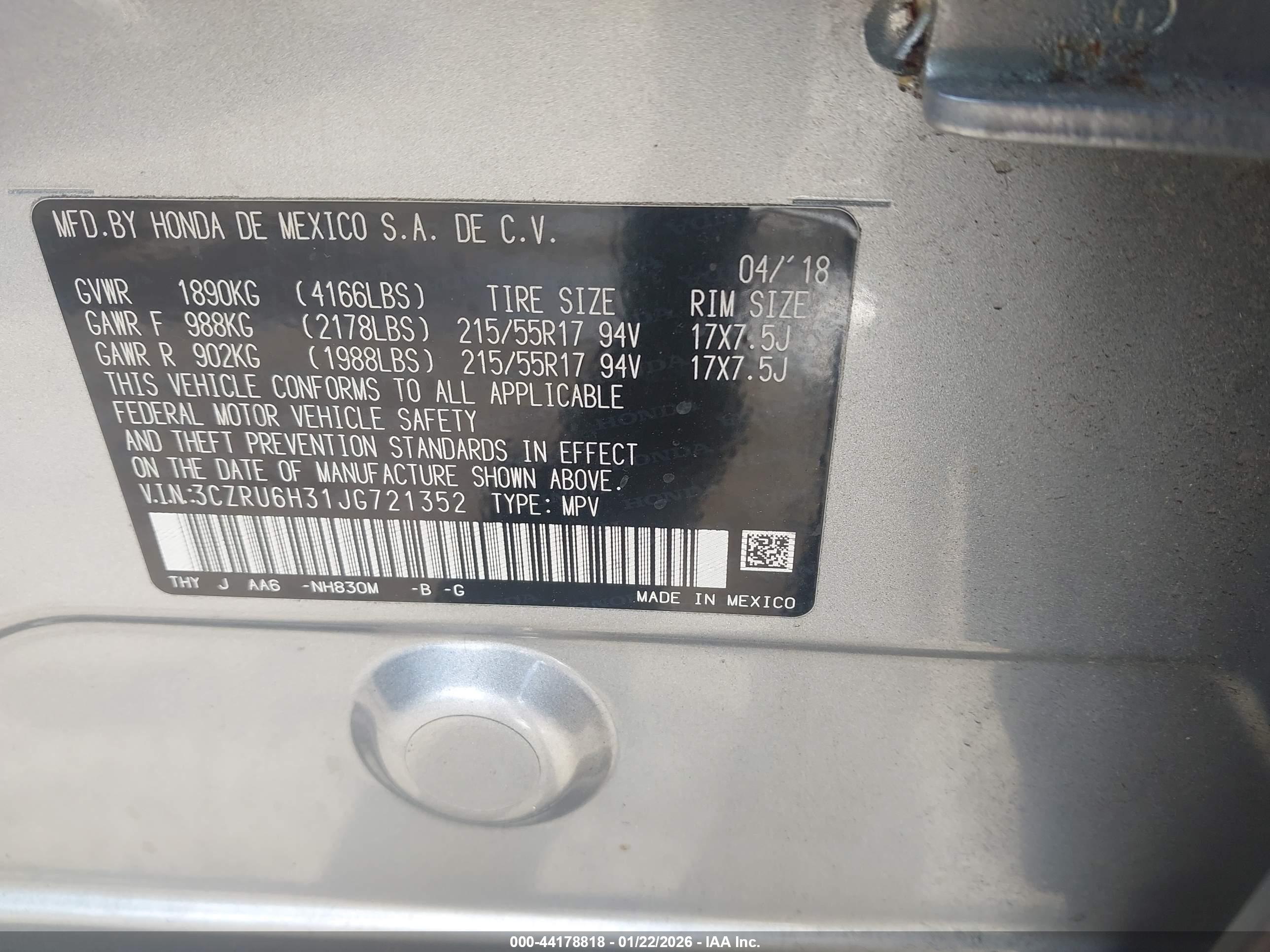 HONDA HR-V image 9