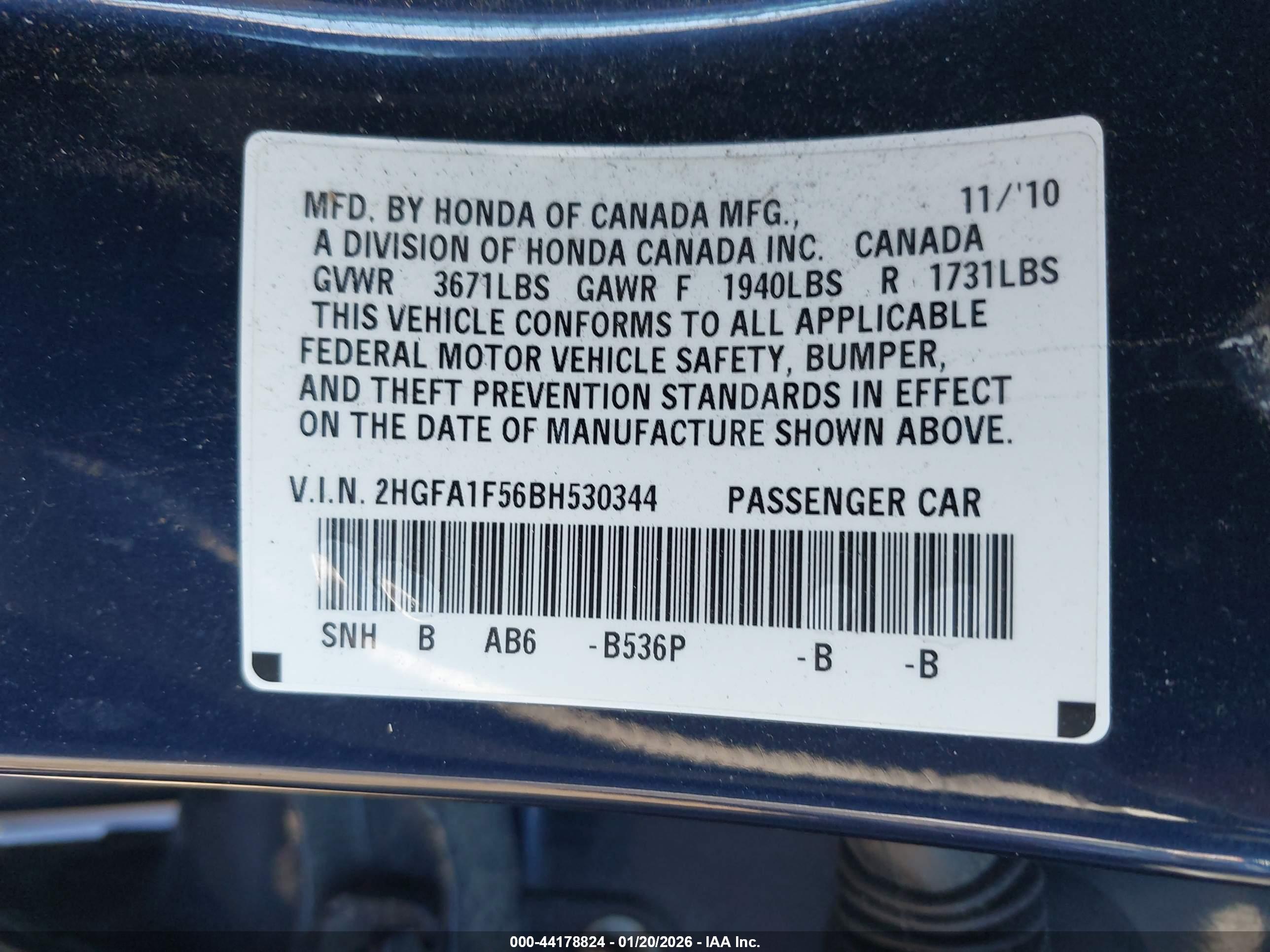 HONDA CIVIC image 9