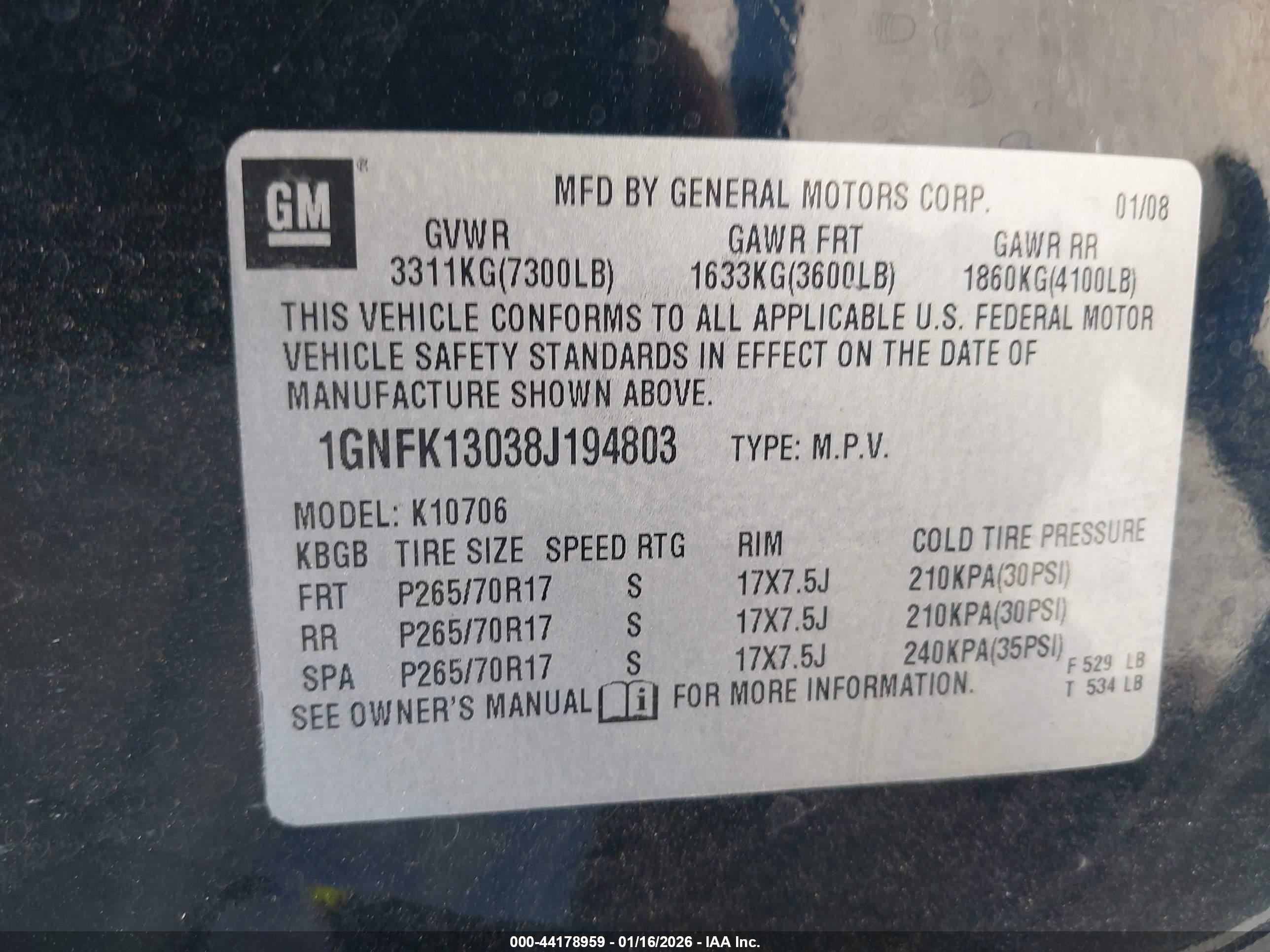 CHEVROLET TAHOE image 9