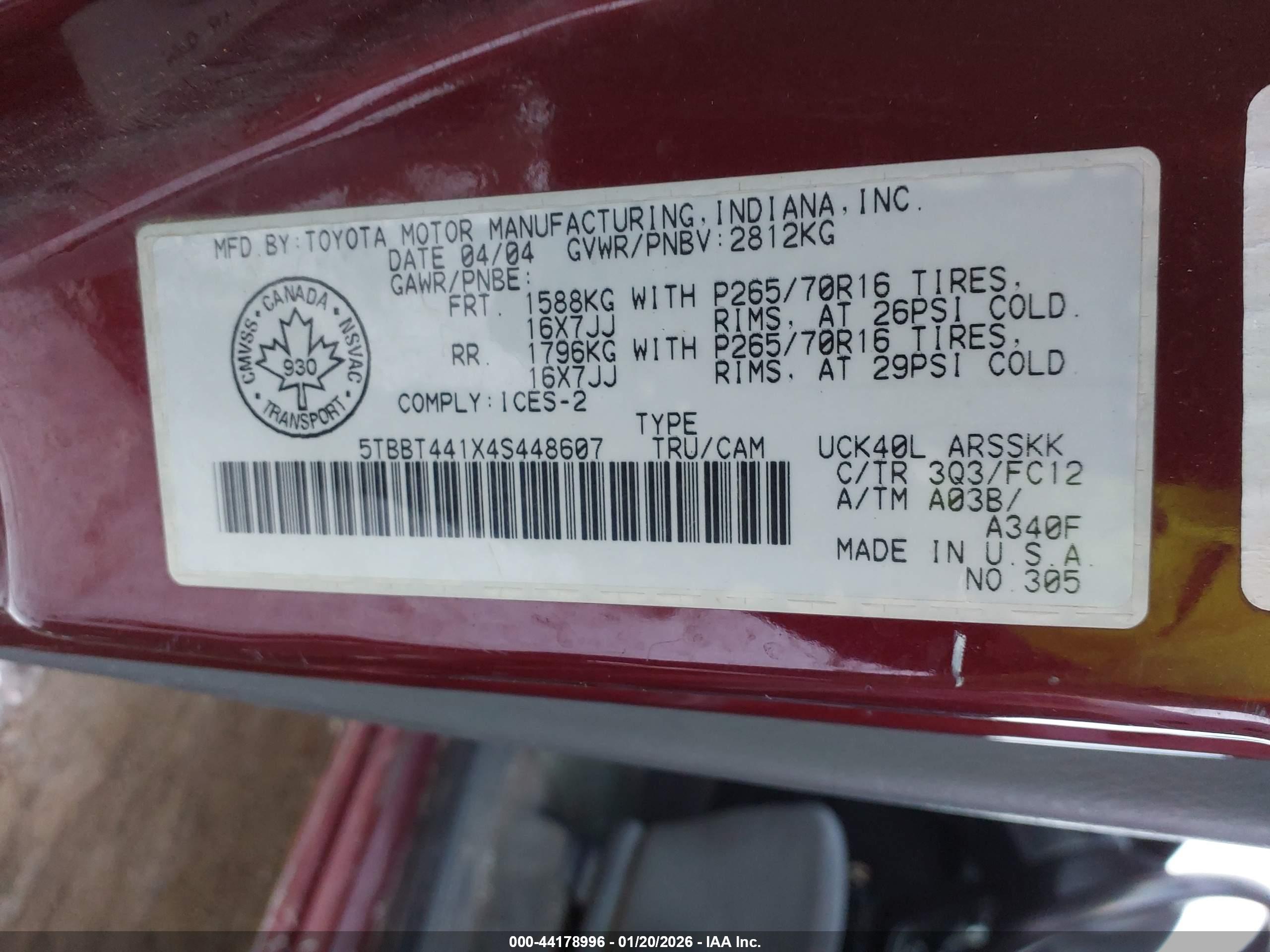 TOYOTA TUNDRA image 9