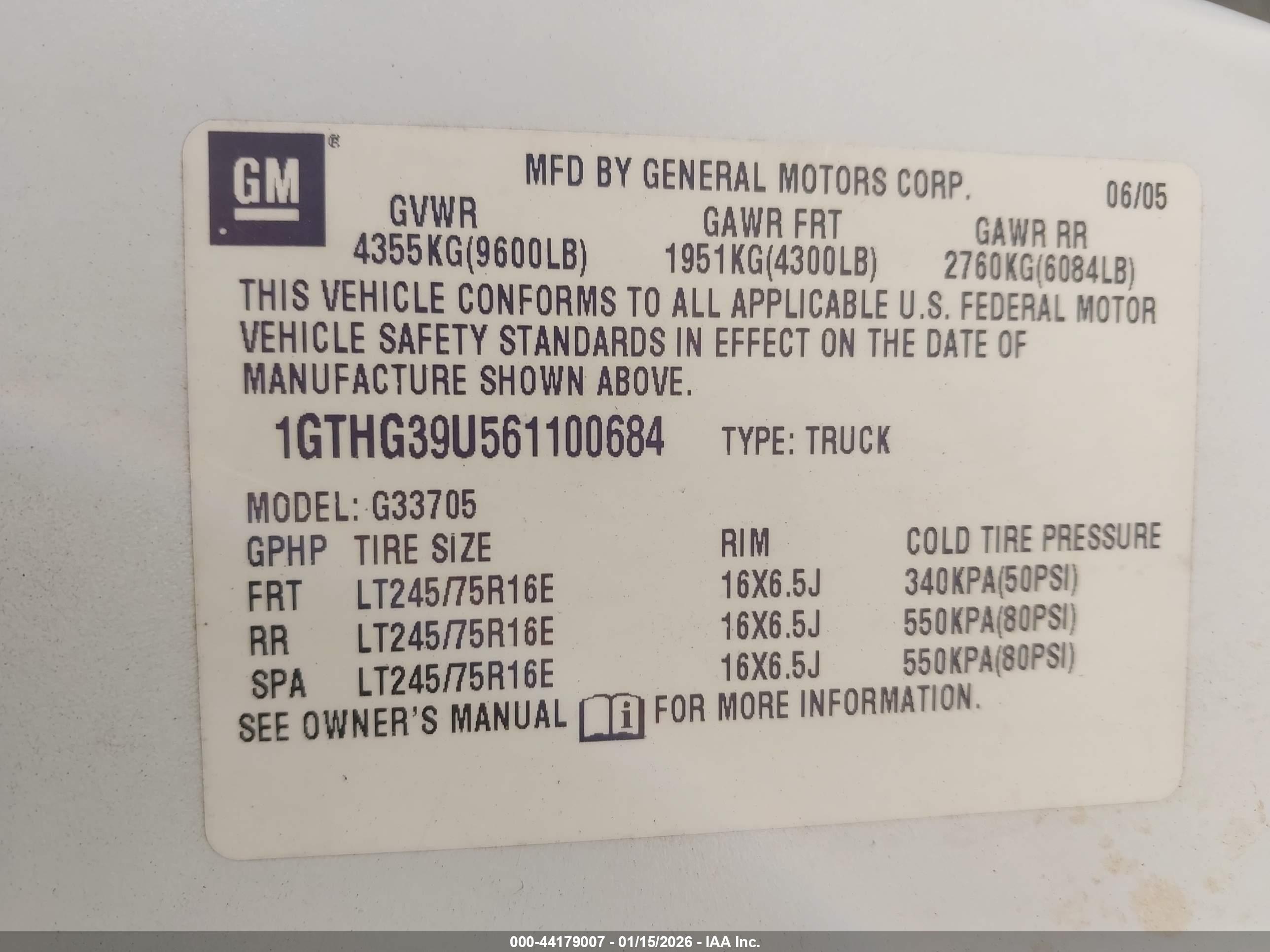 GMC SAVANA image 9