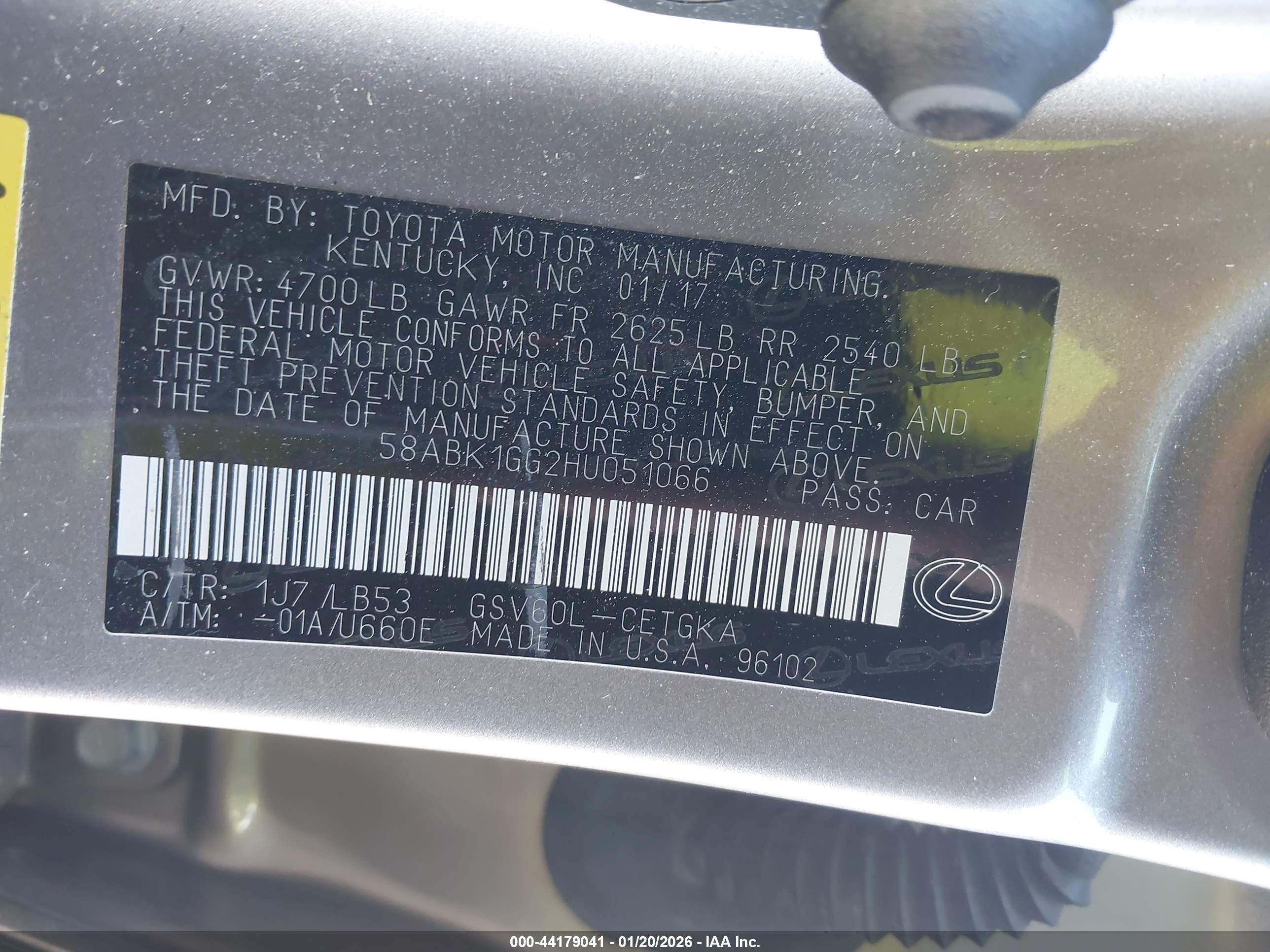 LEXUS ES image 9