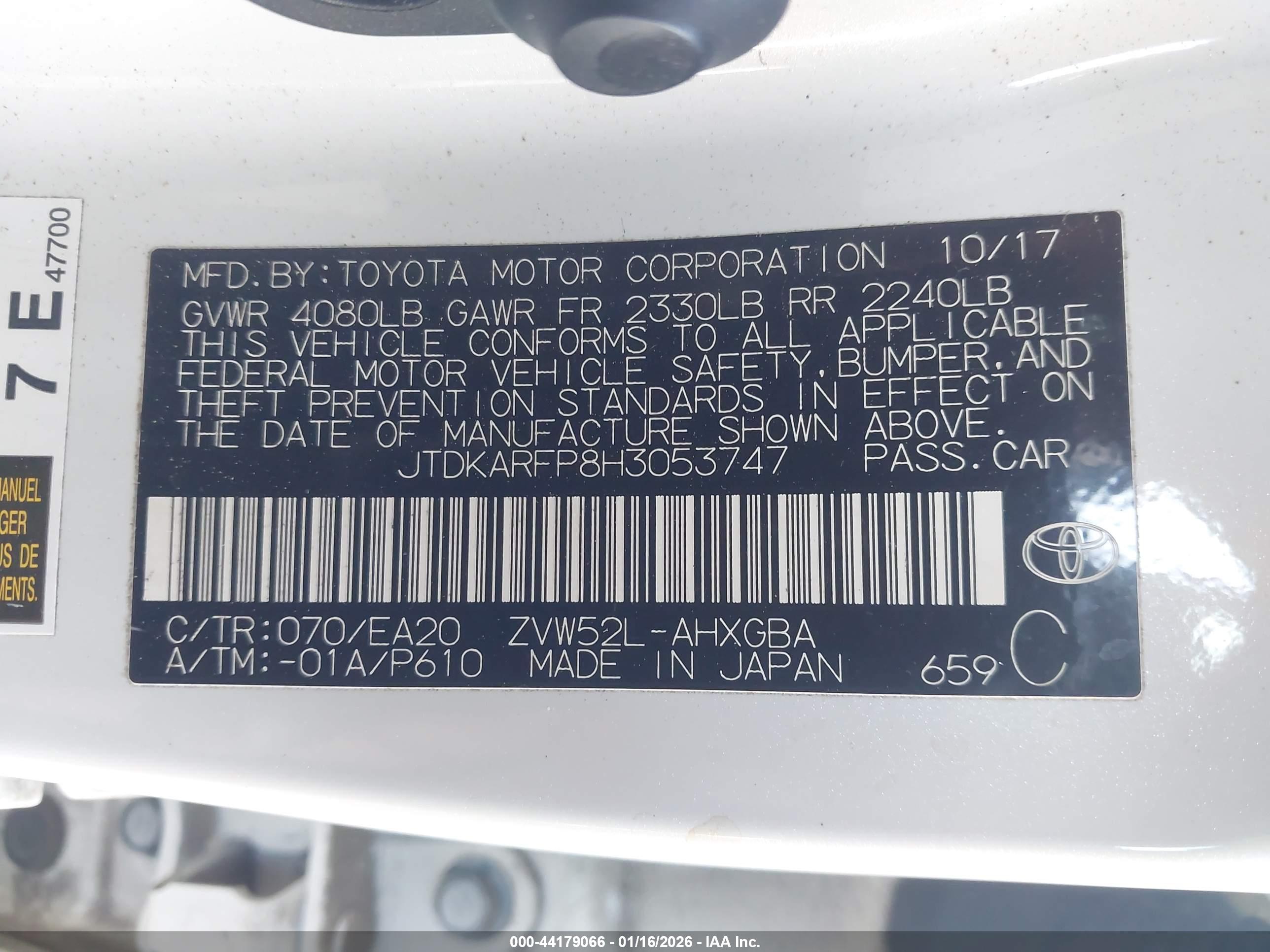 TOYOTA PRIUS image 9