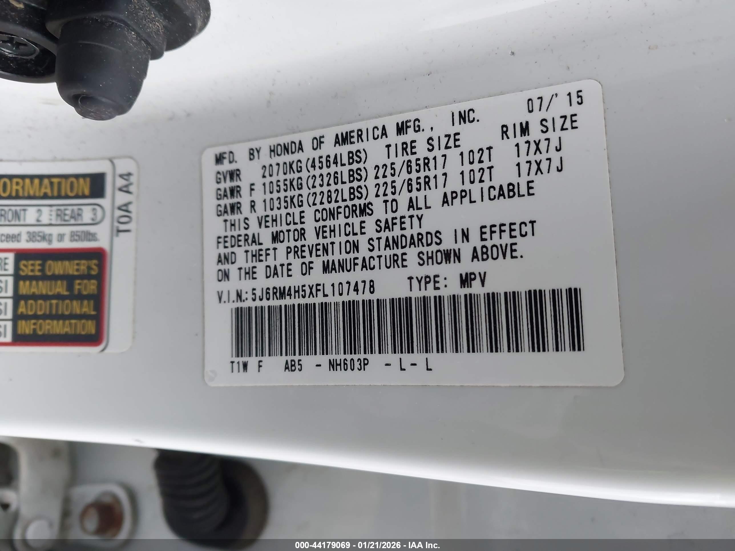 HONDA CR-V image 9
