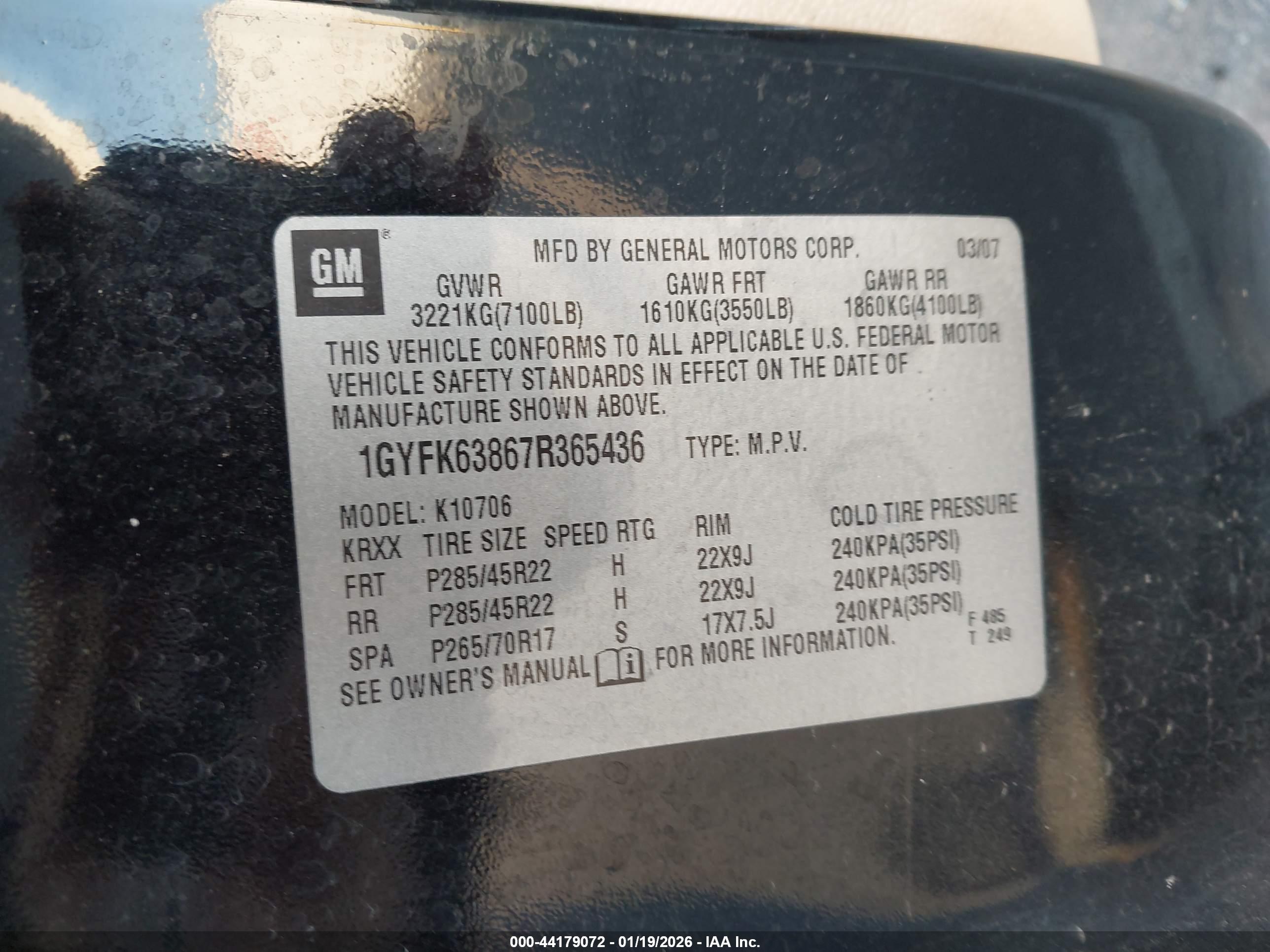 CADILLAC ESCALADE image 9