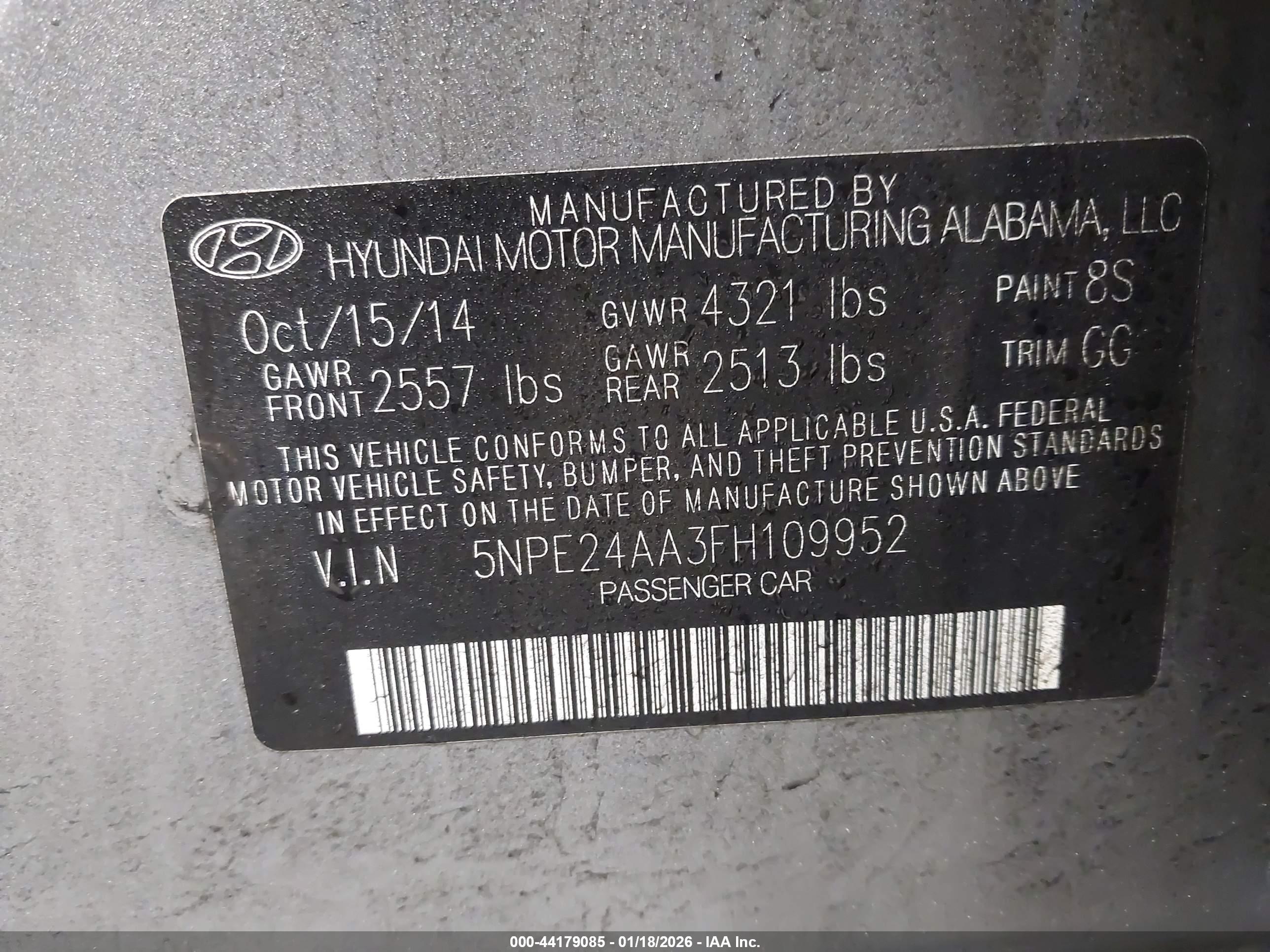 HYUNDAI SONATA image 9