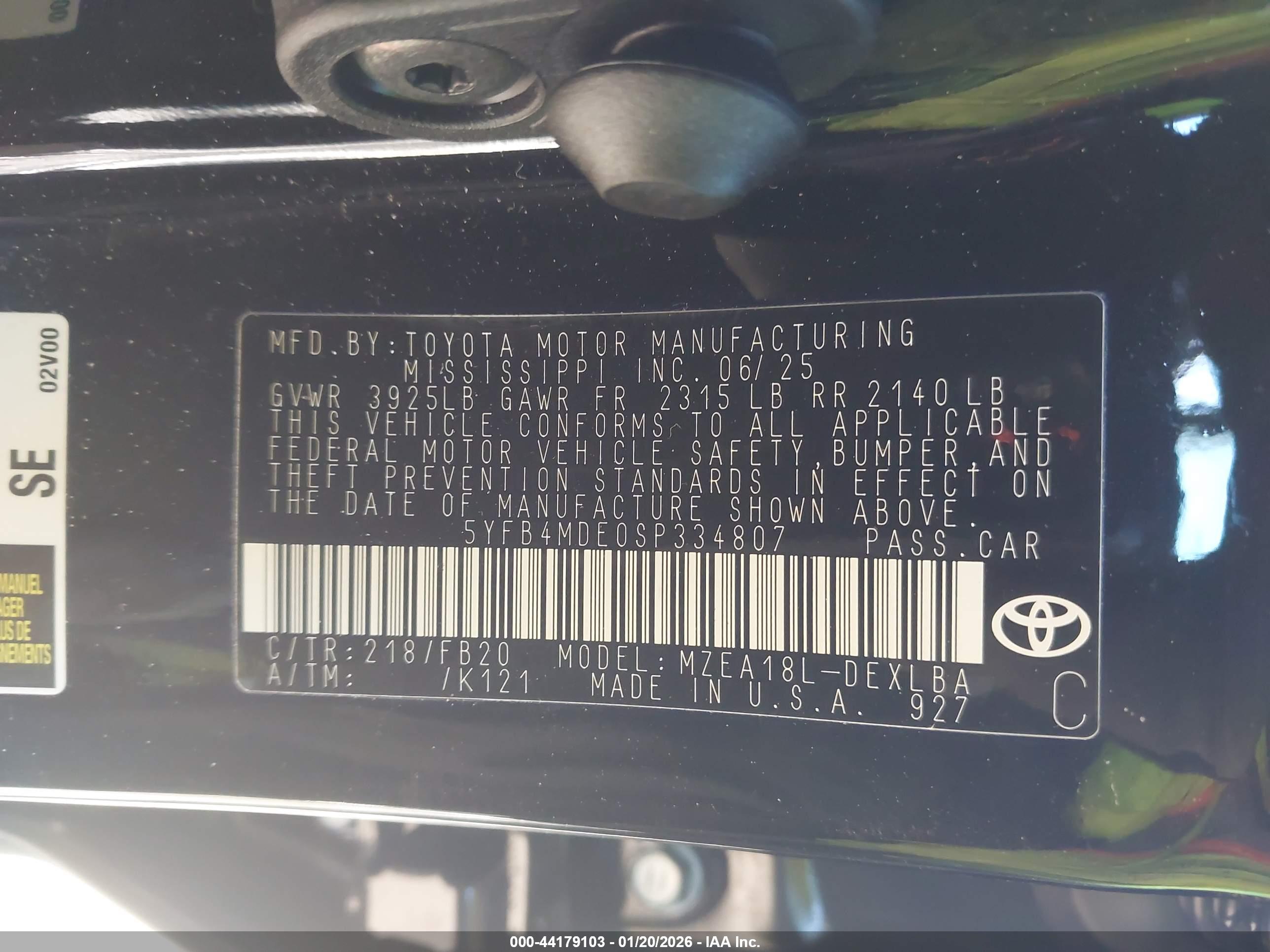 TOYOTA COROLLA image 9