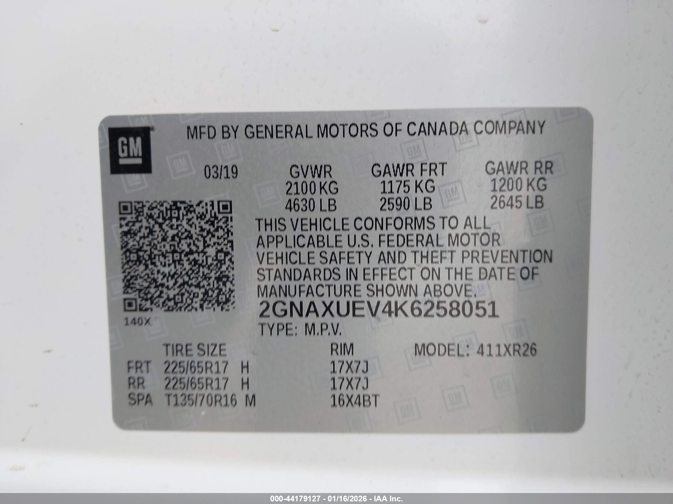 CHEVROLET EQUINOX image 9