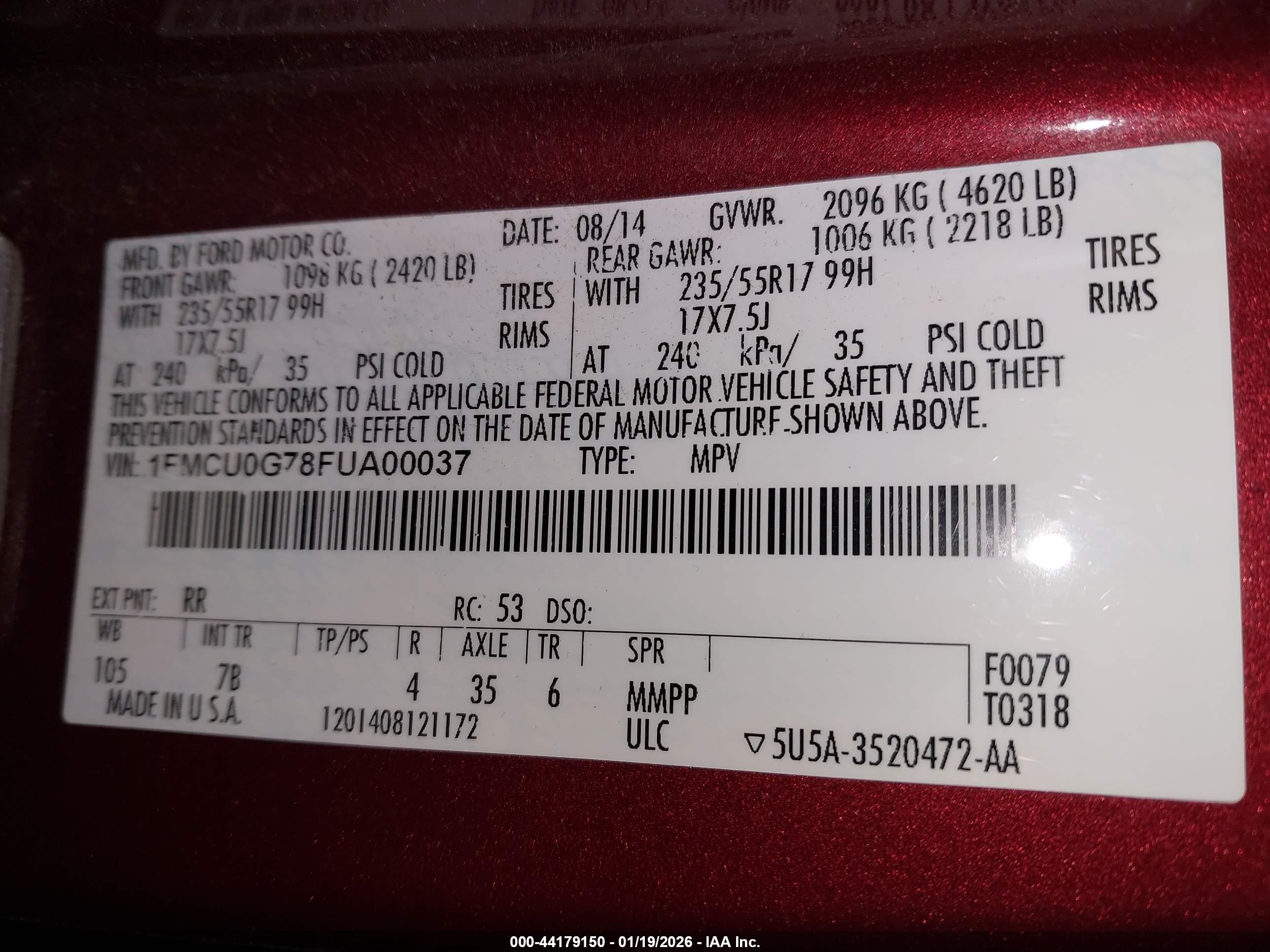 FORD ESCAPE image 9