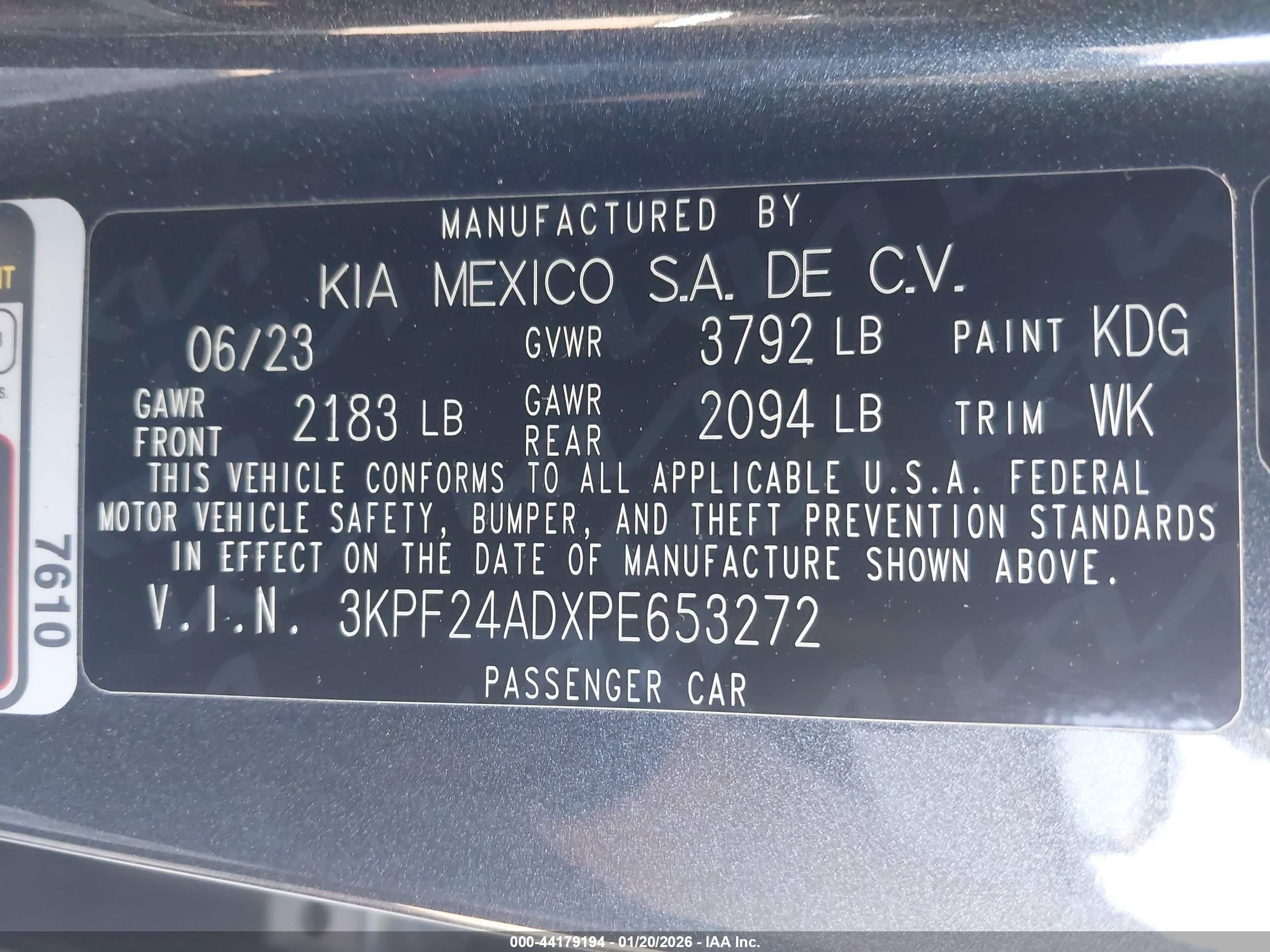 KIA FORTE image 9