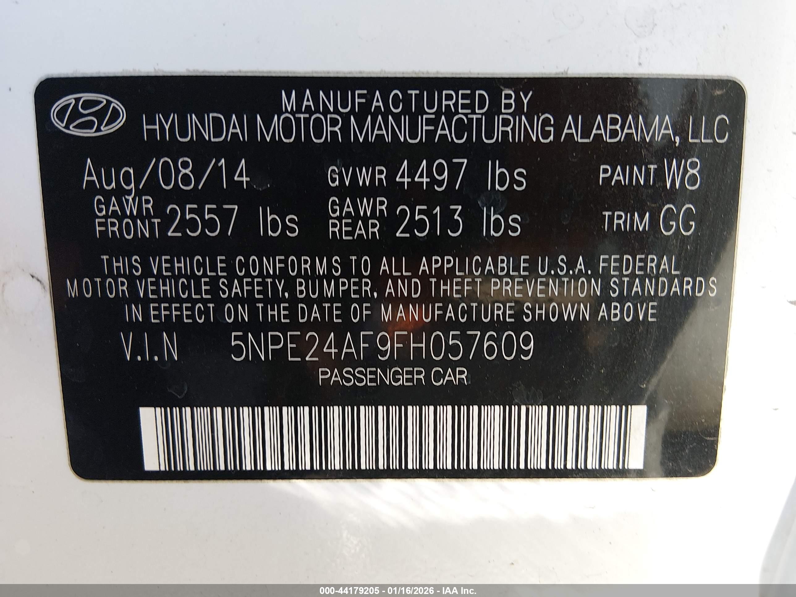 HYUNDAI SONATA image 9