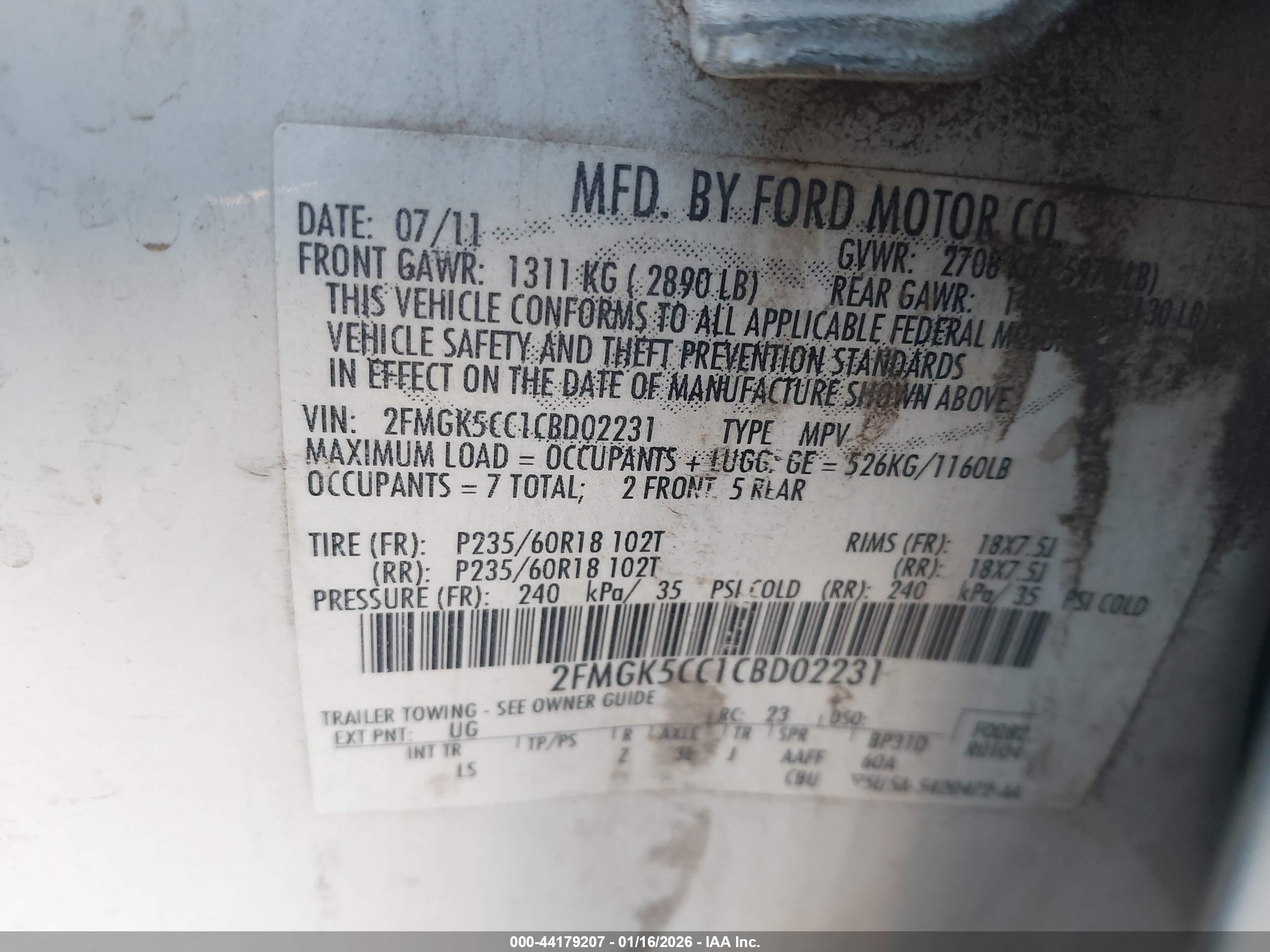 FORD FLEX image 9
