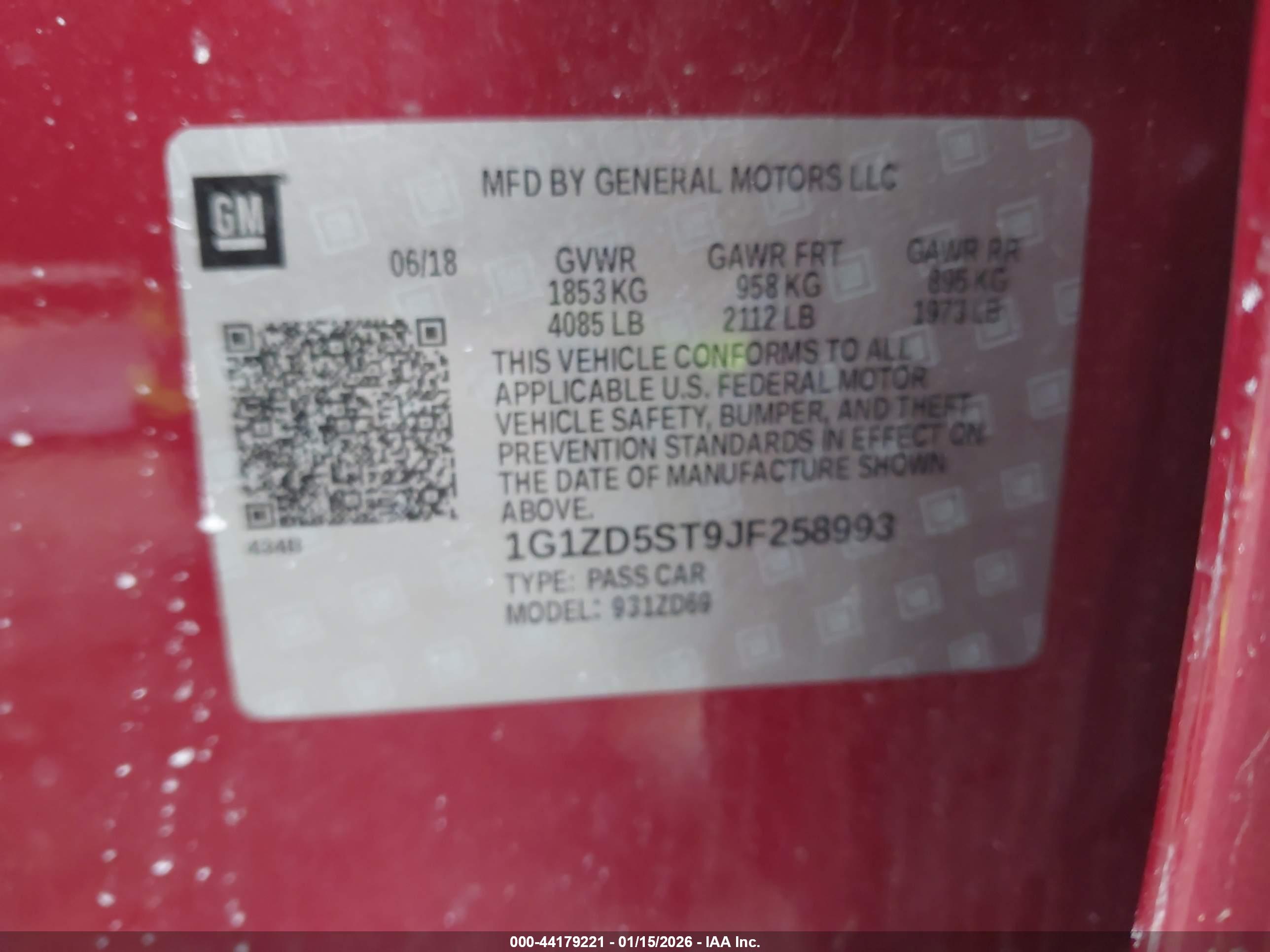 CHEVROLET MALIBU image 9