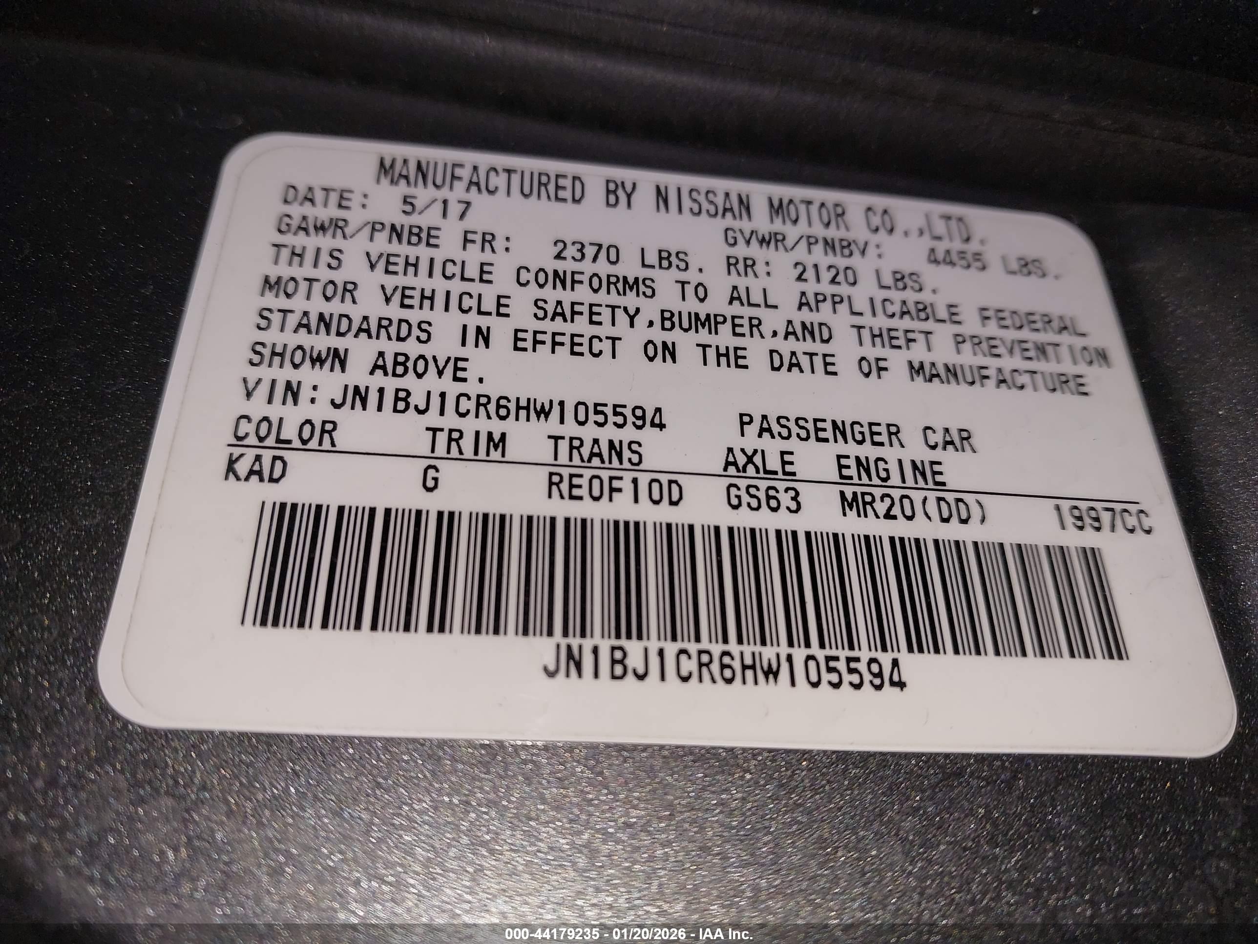 NISSAN ROGUE image 9