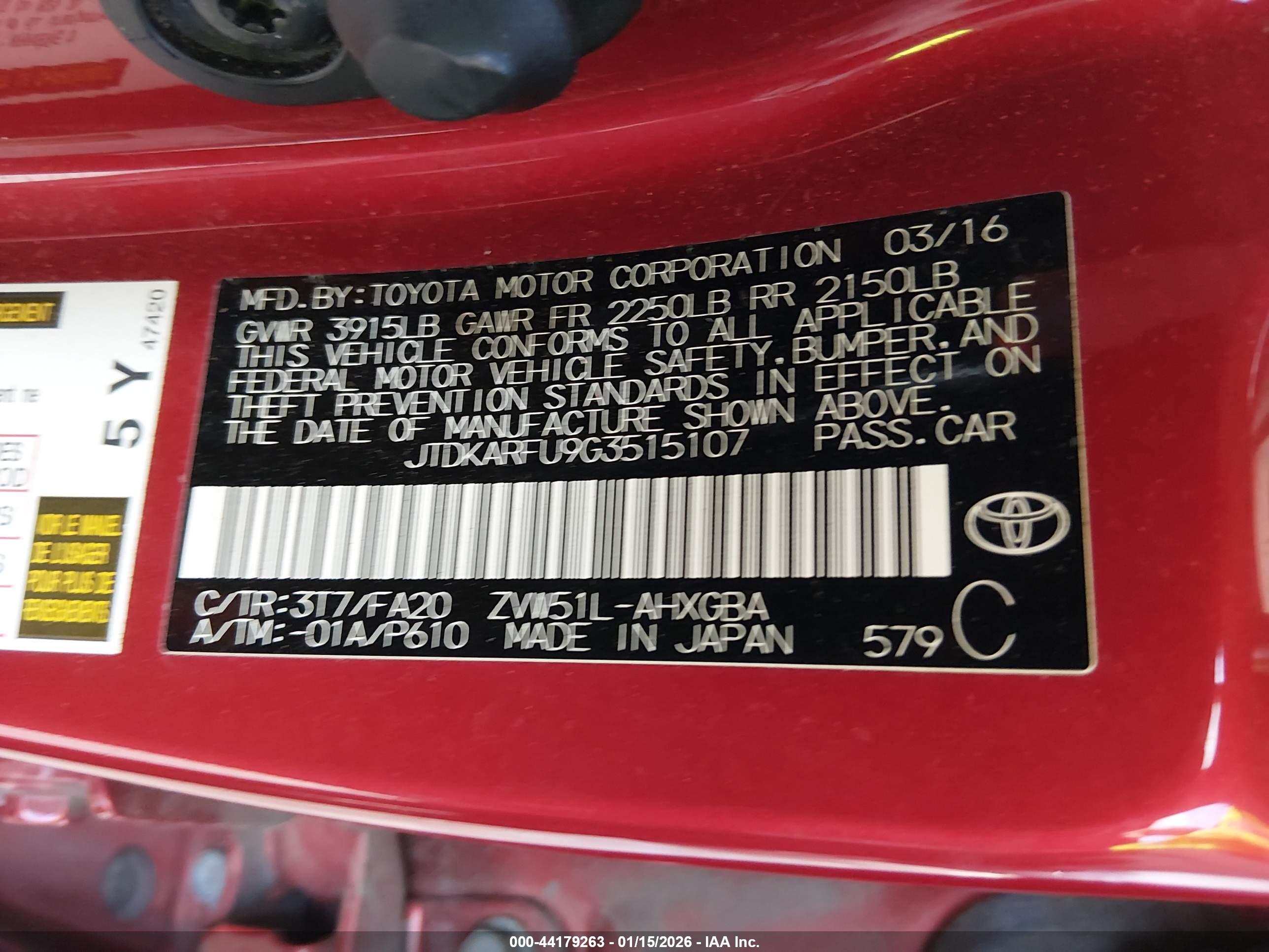 TOYOTA PRIUS image 9