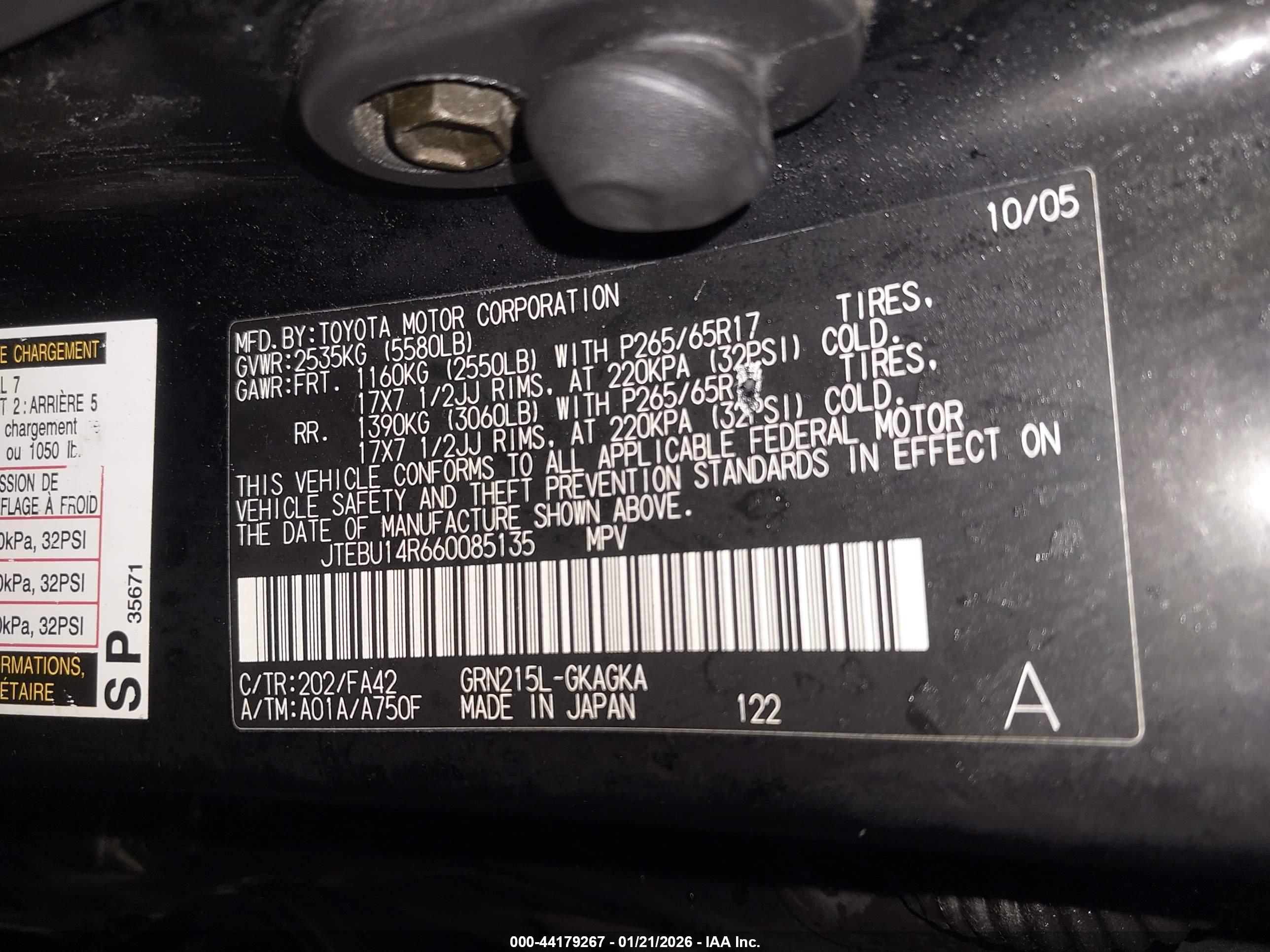 TOYOTA 4RUNNER image 9