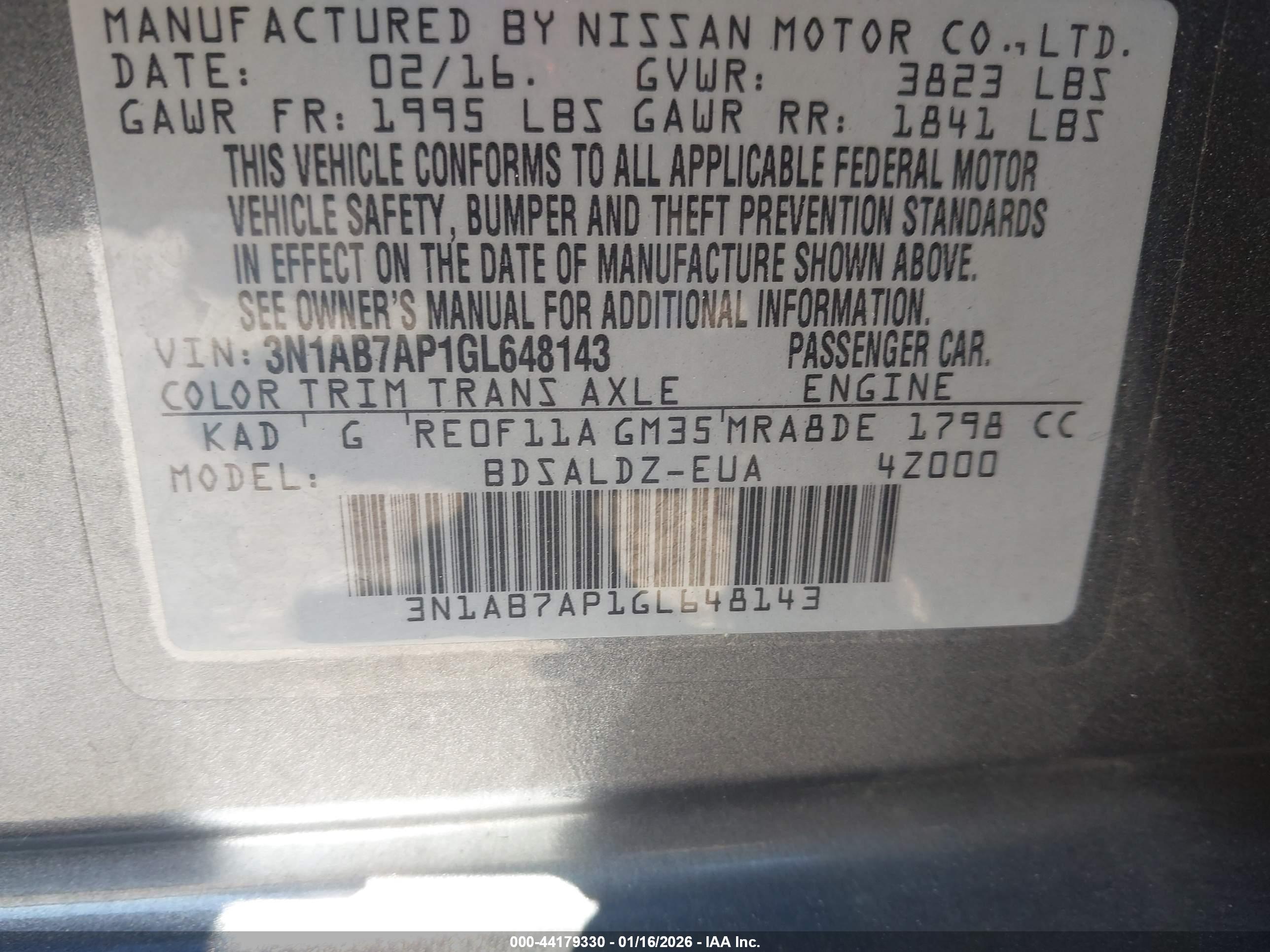 NISSAN SENTRA image 9