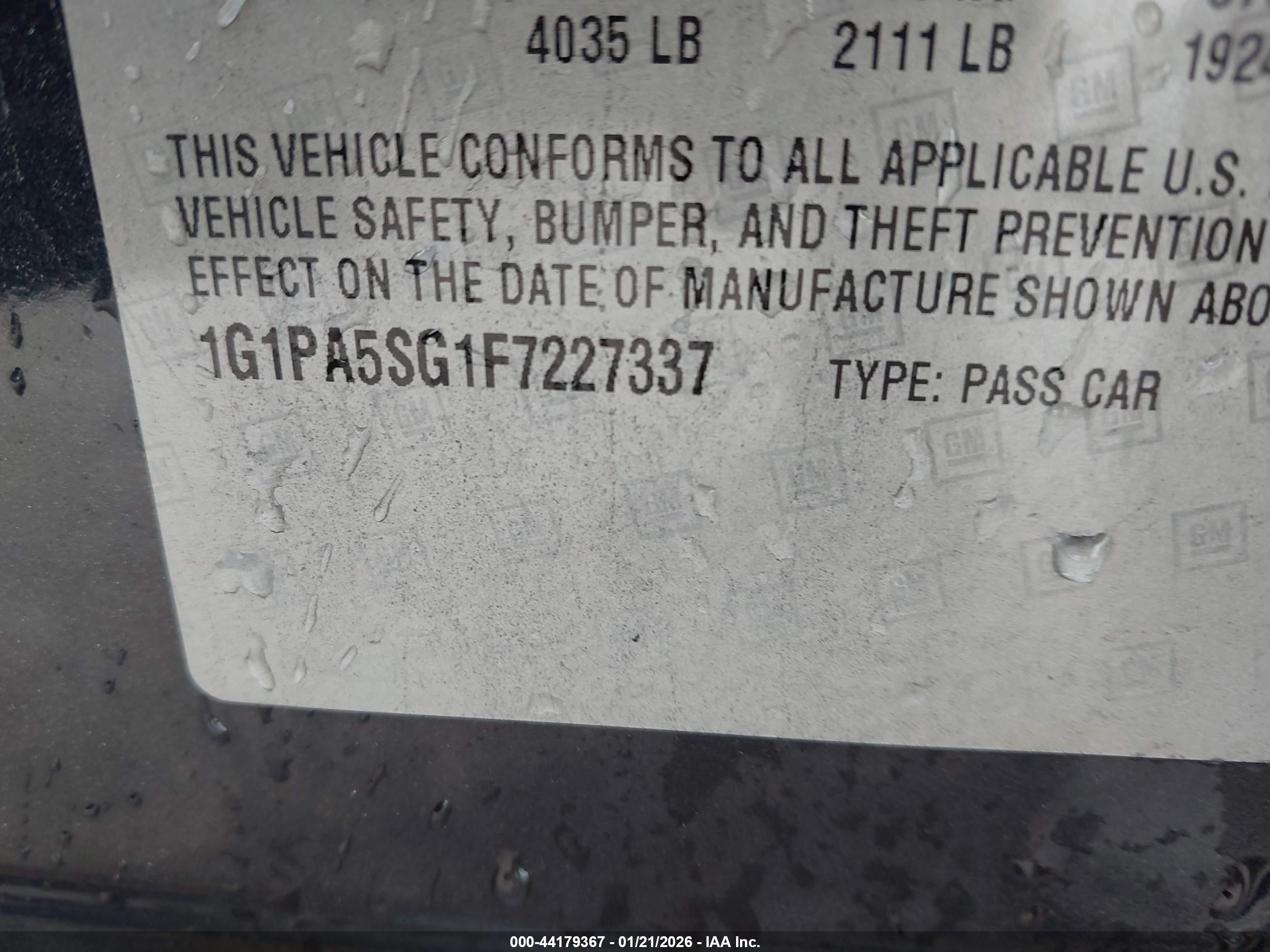 CHEVROLET CRUZE image 9