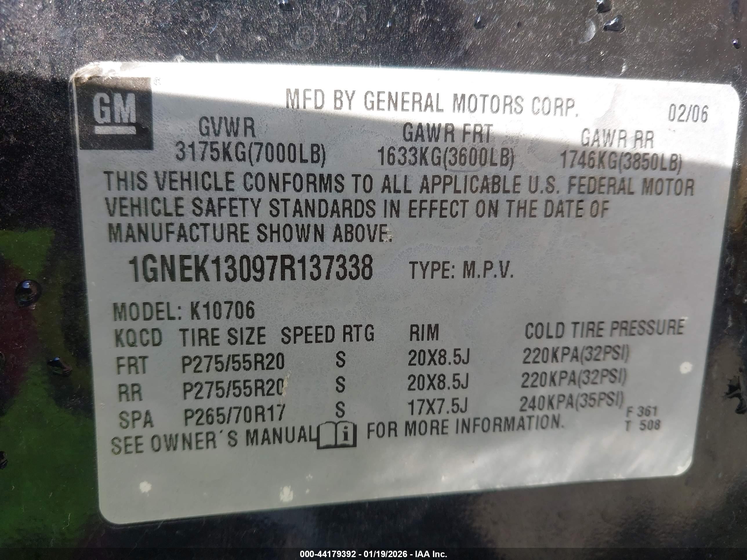 CHEVROLET TAHOE image 9