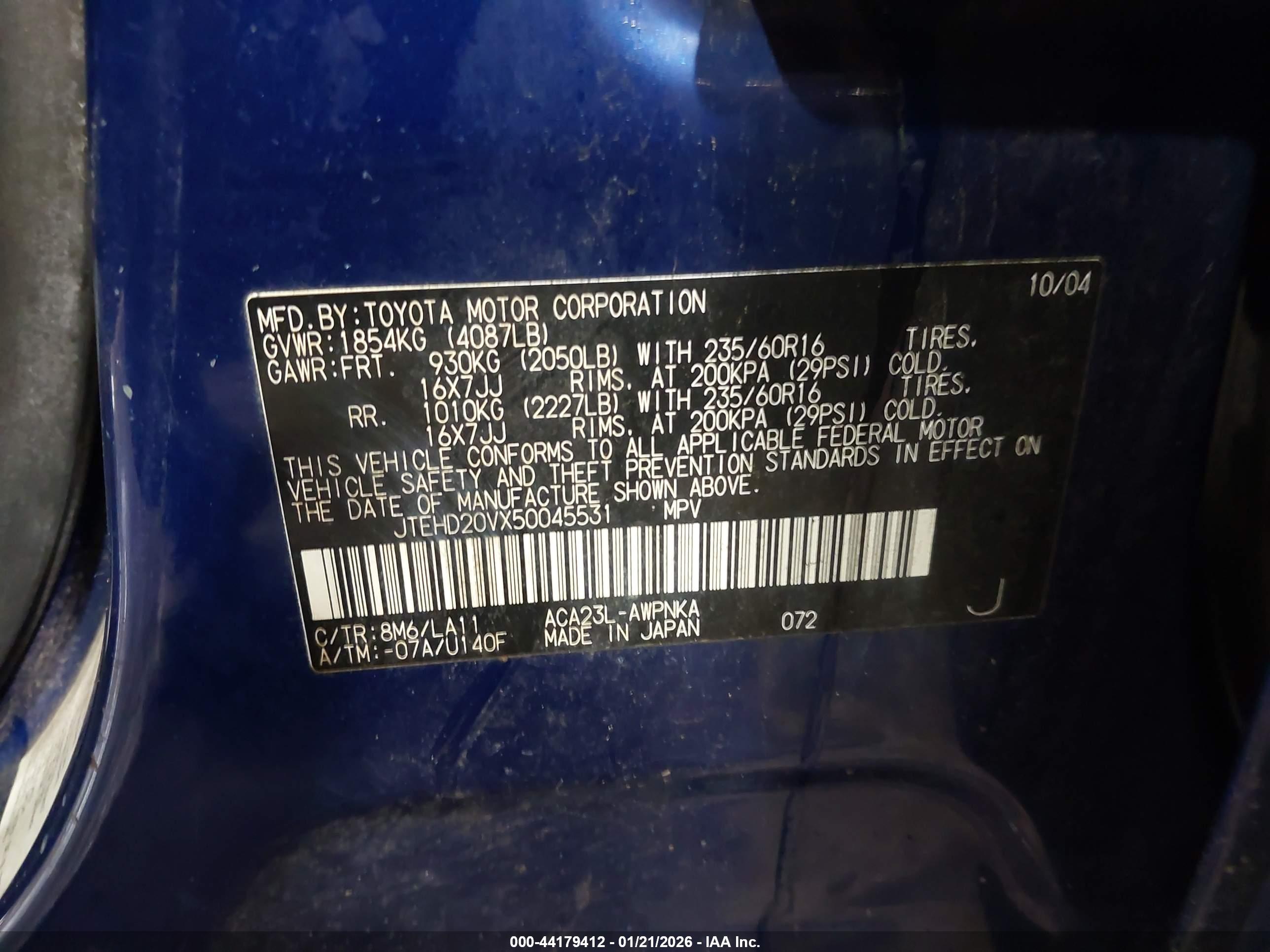 TOYOTA RAV4 image 9