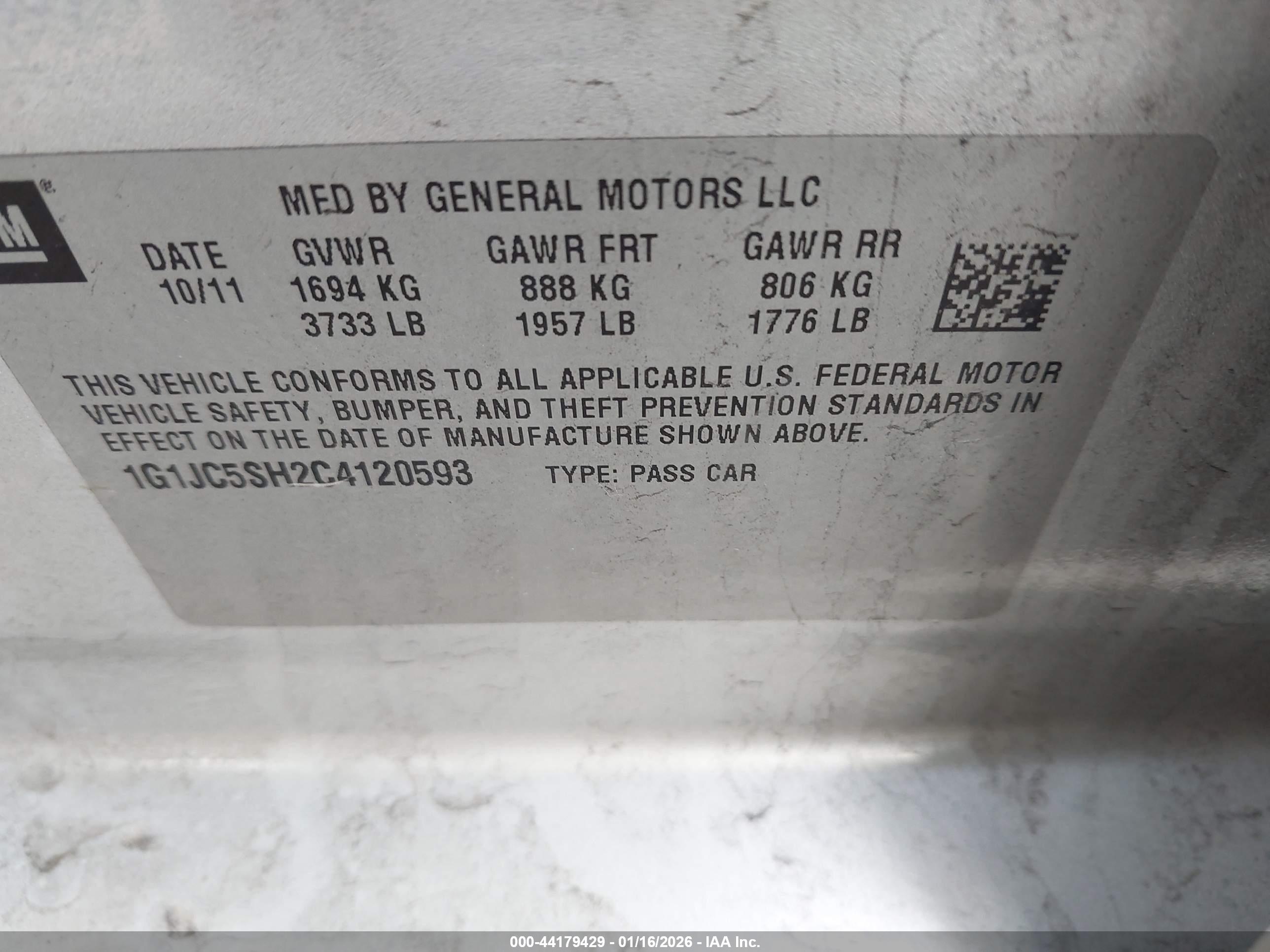 CHEVROLET SONIC image 9