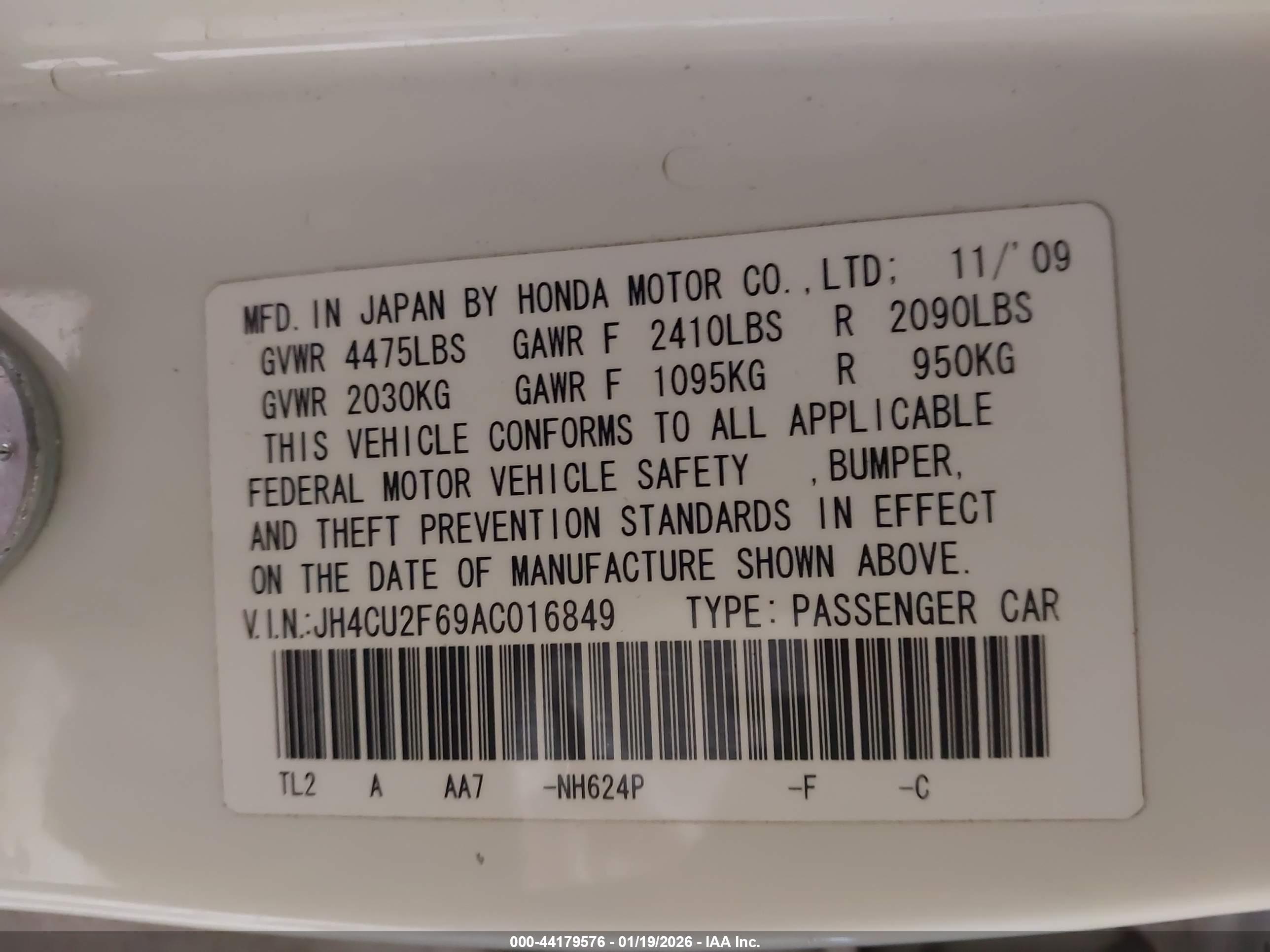 ACURA TSX image 9