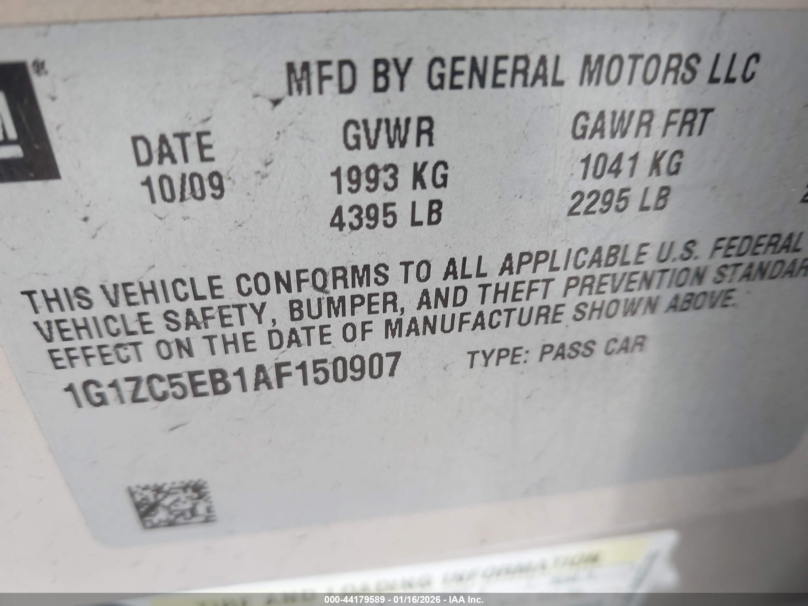 CHEVROLET MALIBU image 9