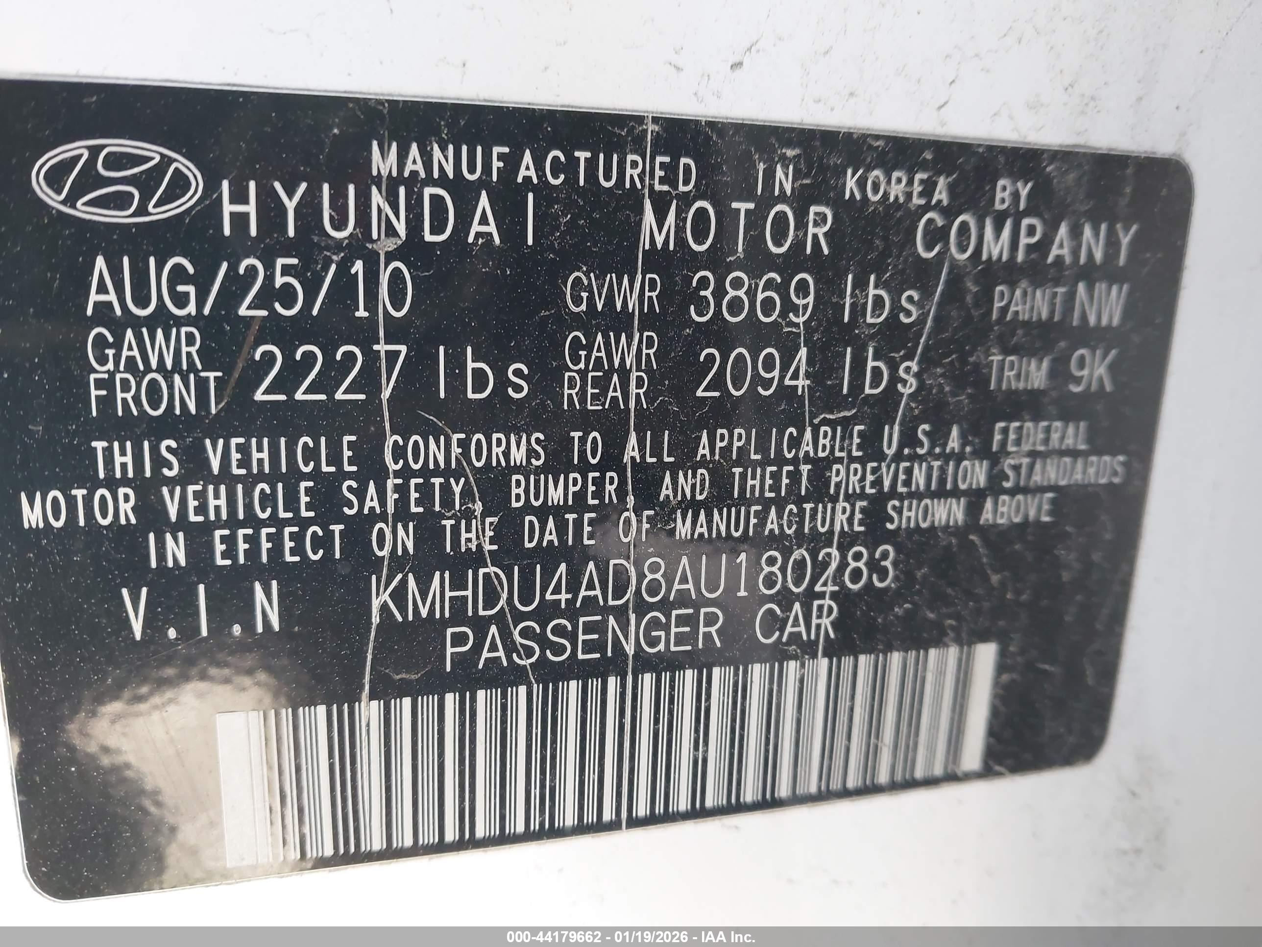 HYUNDAI ELANTRA image 9