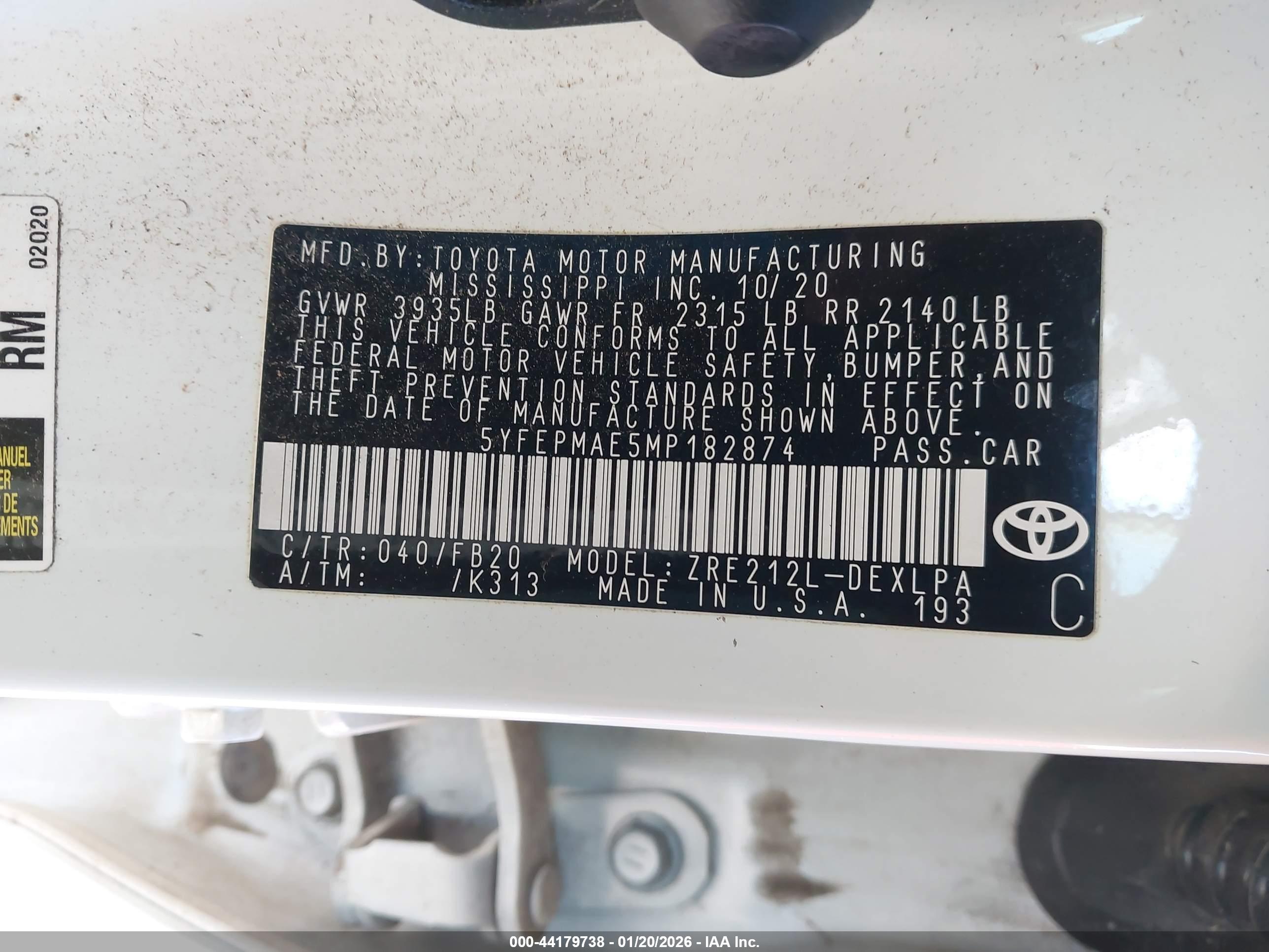 TOYOTA COROLLA image 9