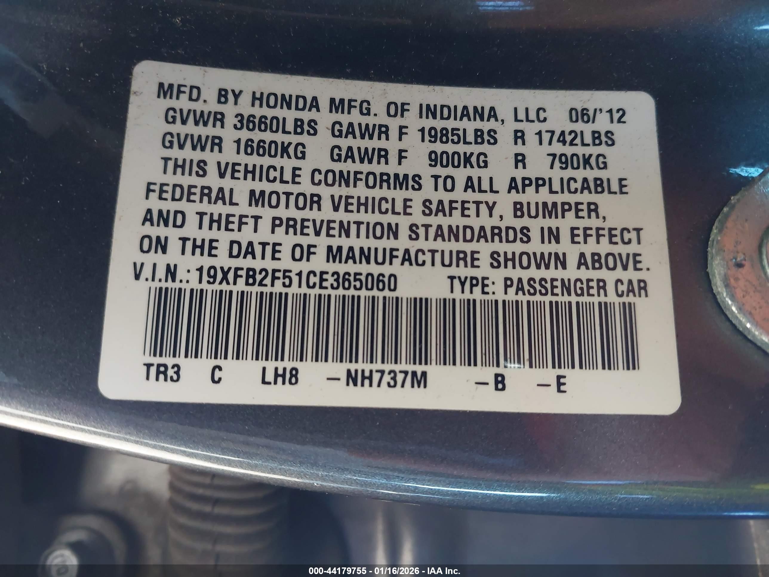 HONDA CIVIC image 9