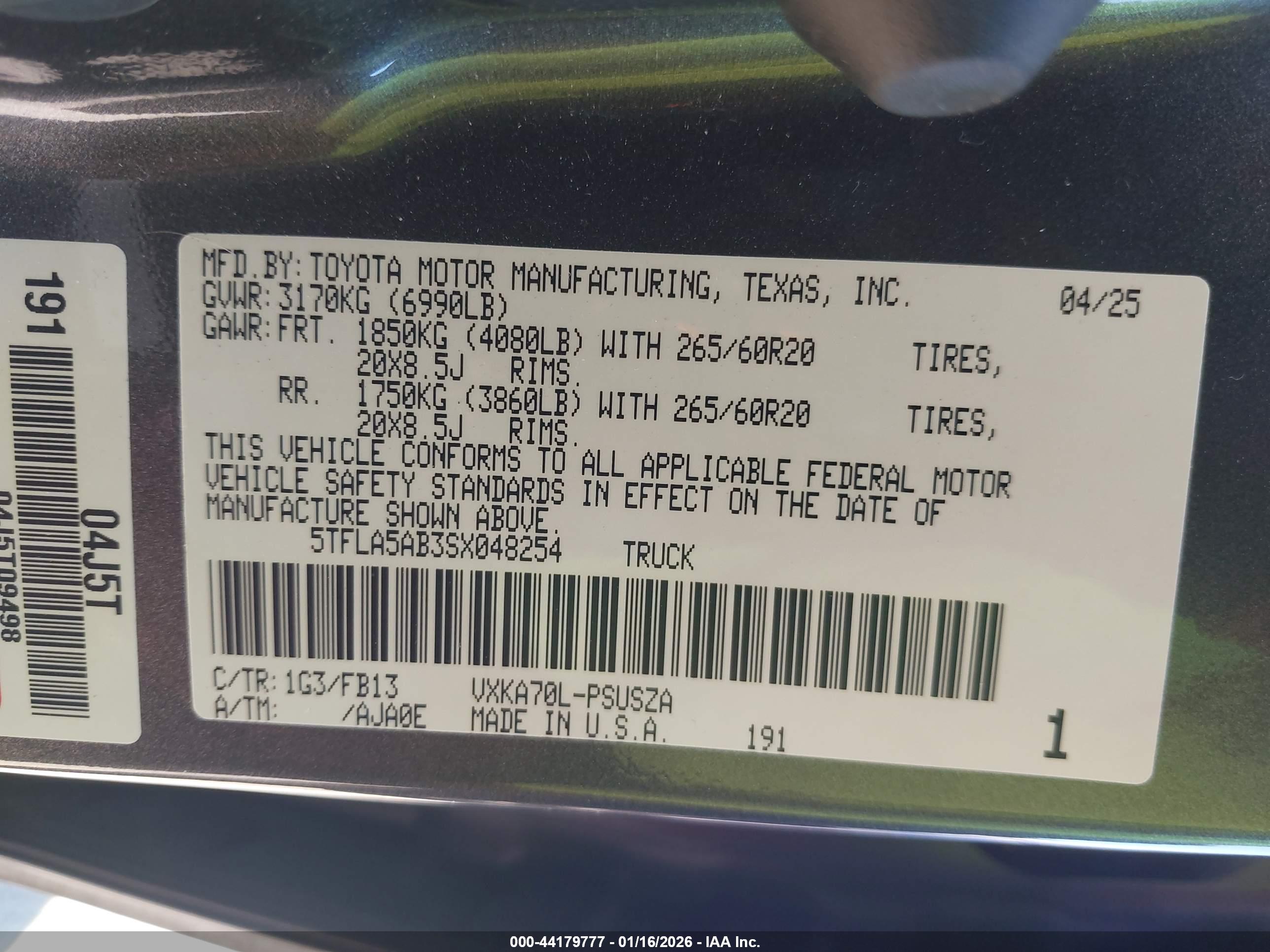 TOYOTA TUNDRA image 9
