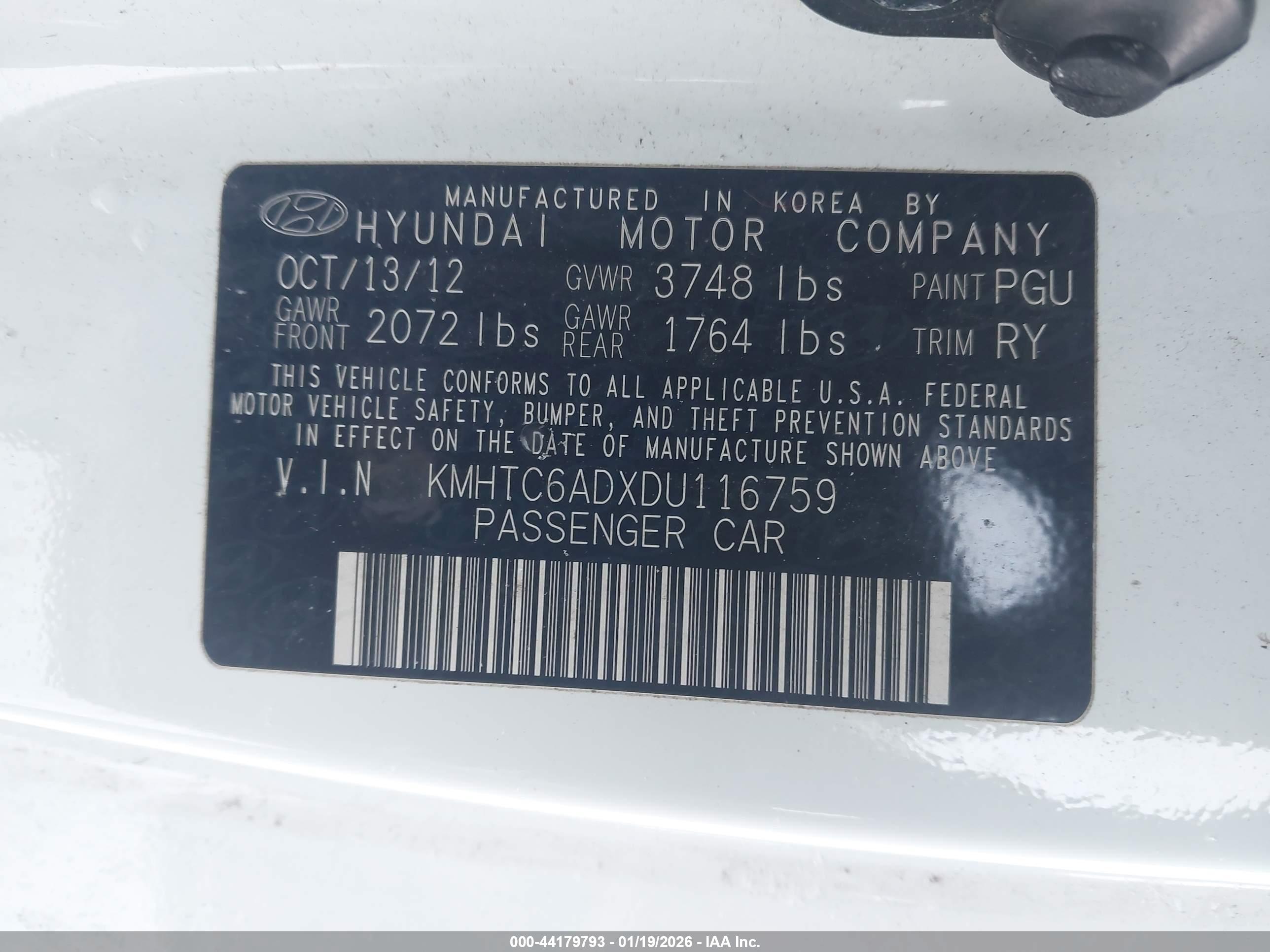 HYUNDAI VELOSTER image 9