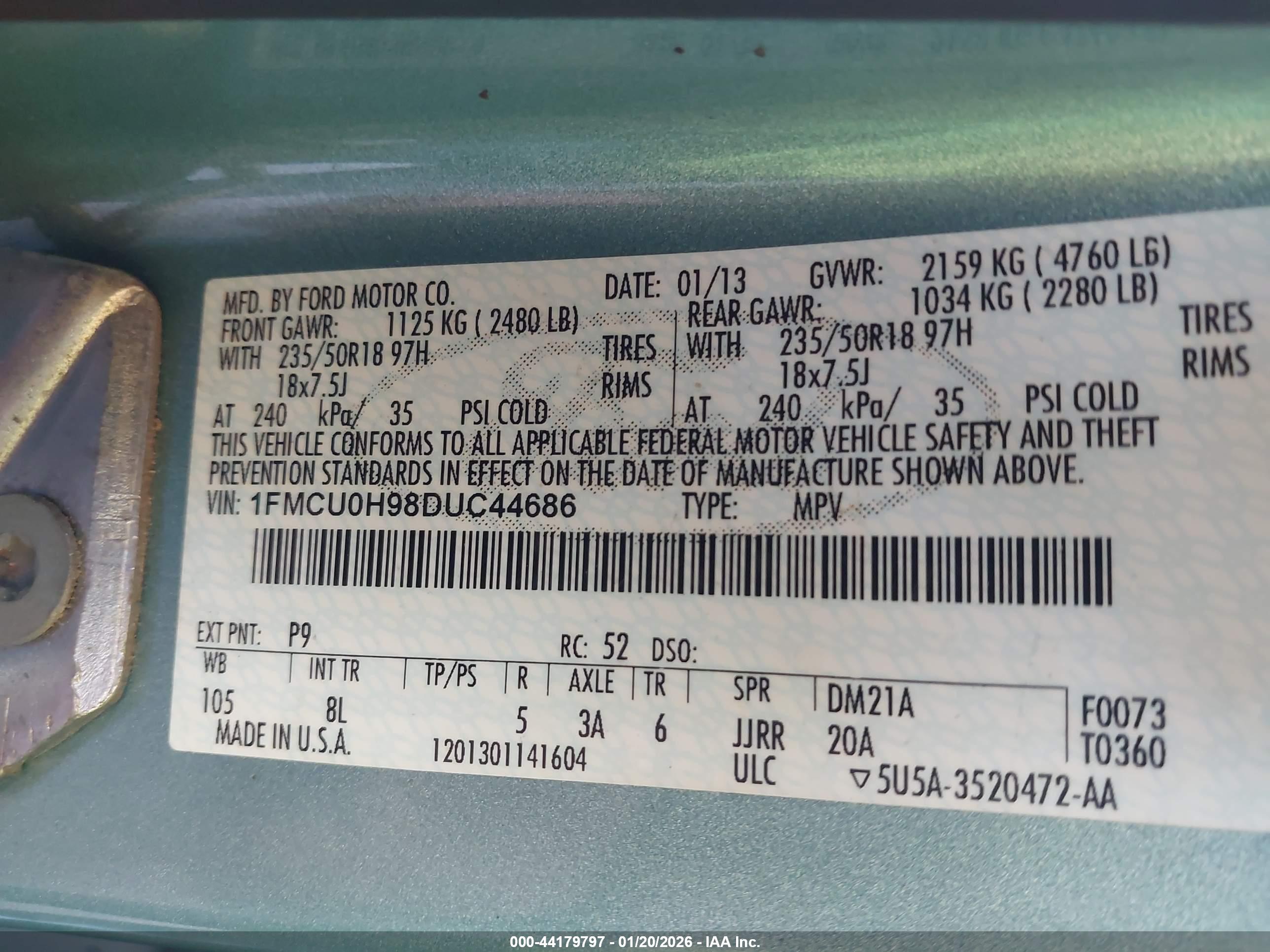 FORD ESCAPE image 9
