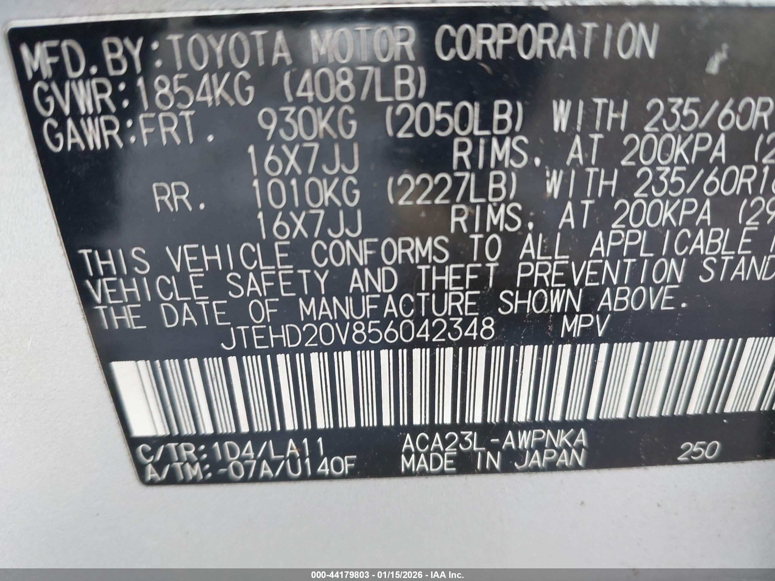 TOYOTA RAV4 image 9