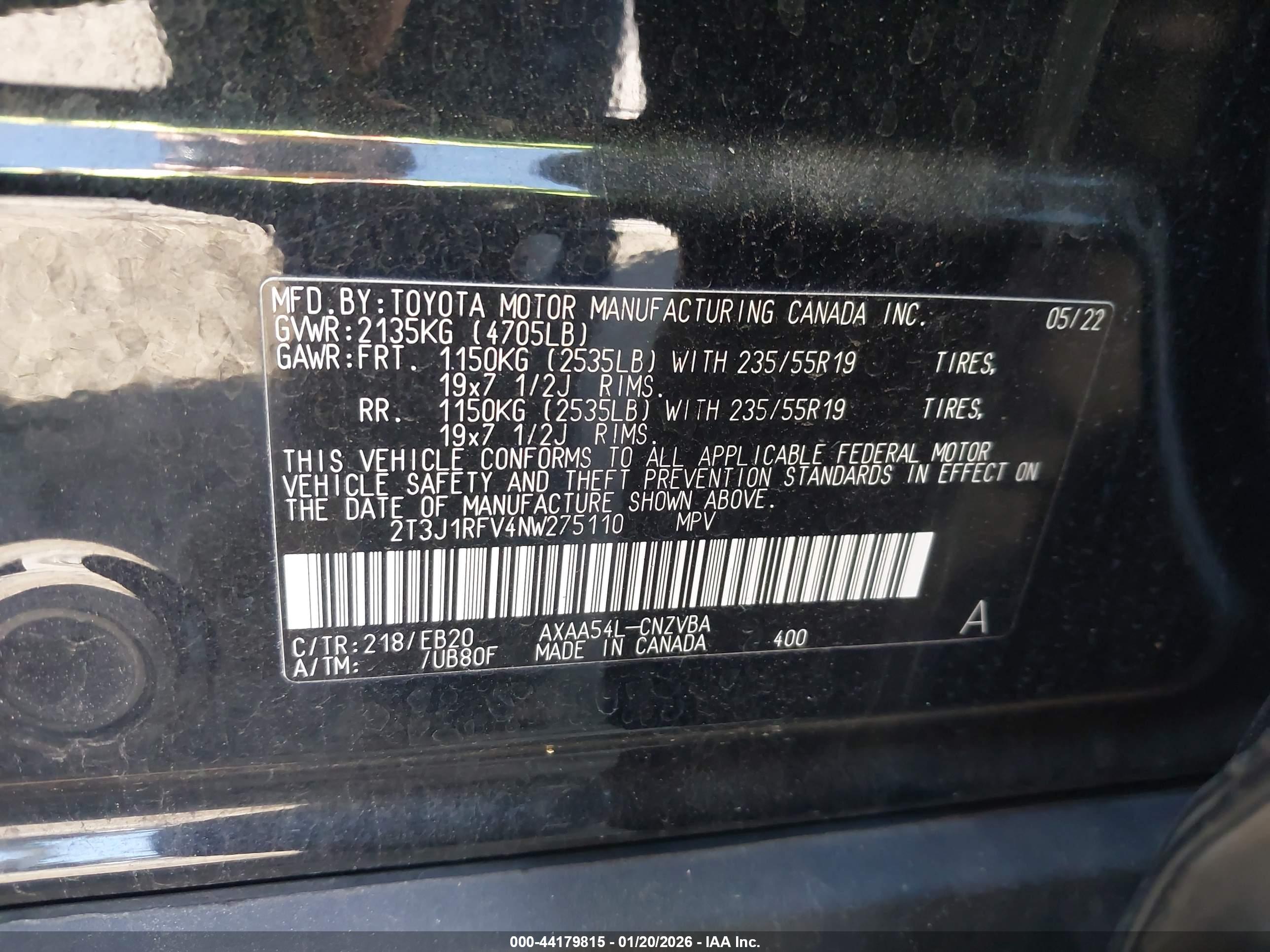 TOYOTA RAV4 image 9