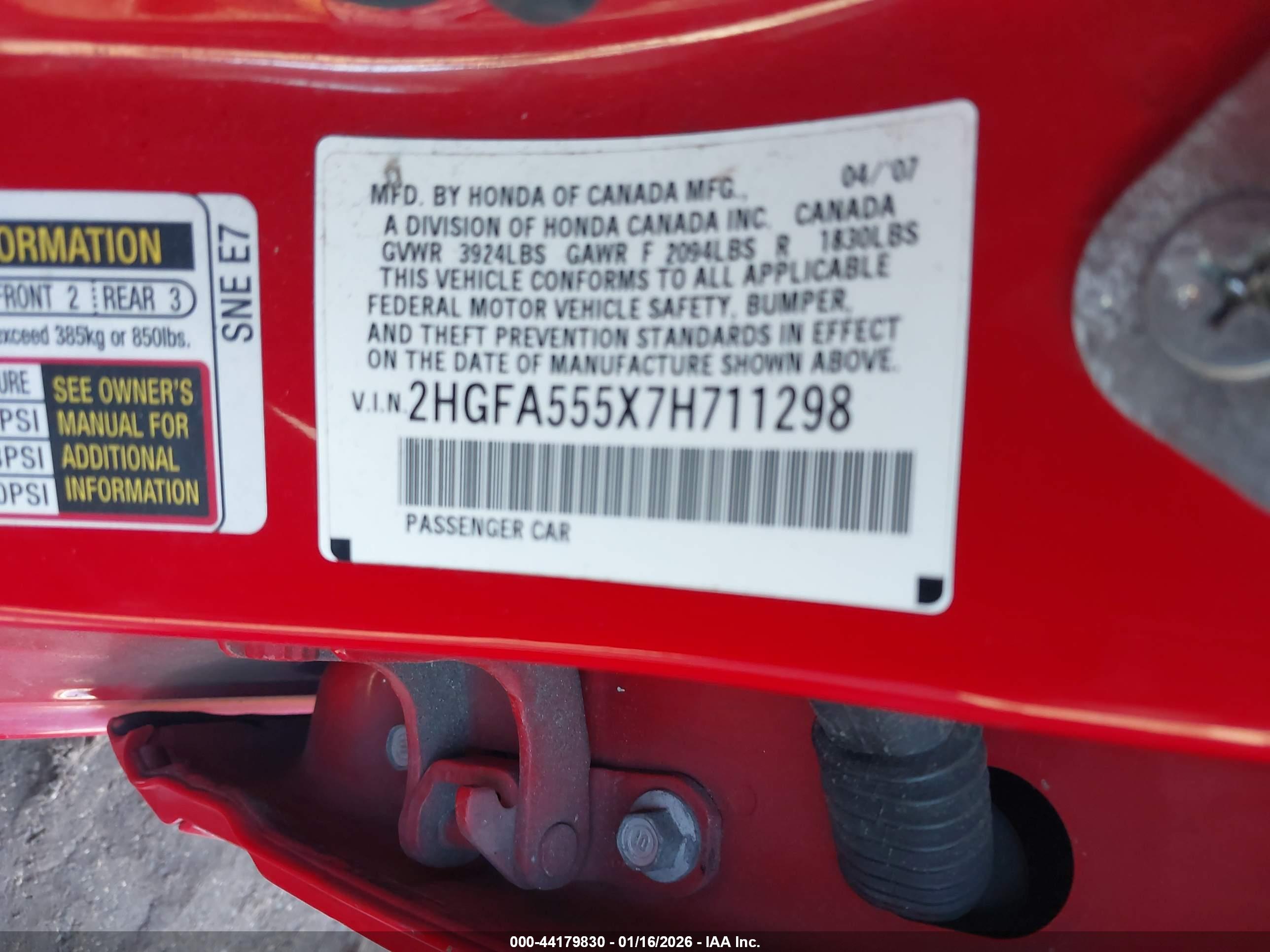 HONDA CIVIC image 9