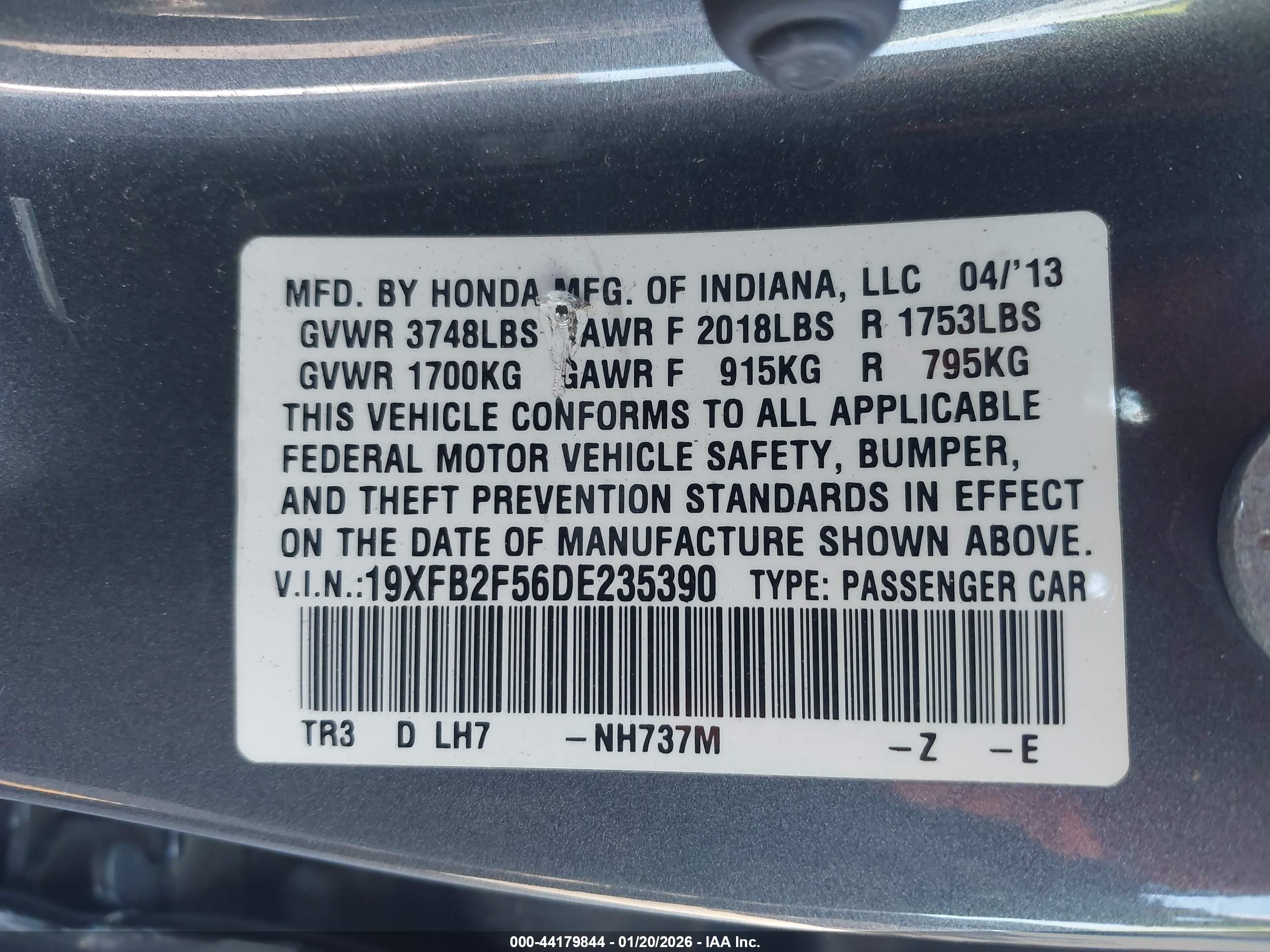 HONDA CIVIC image 9