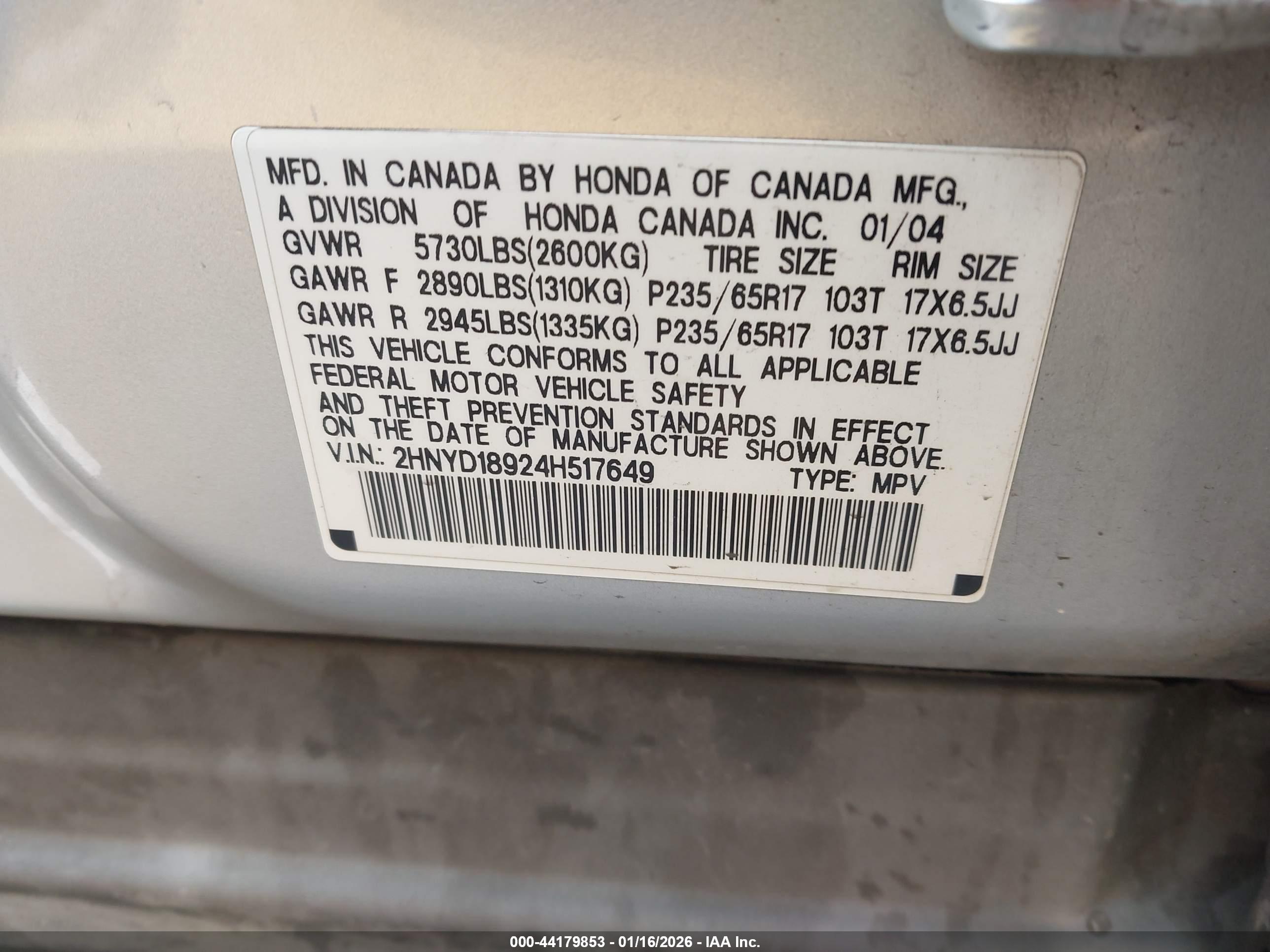 ACURA MDX image 9