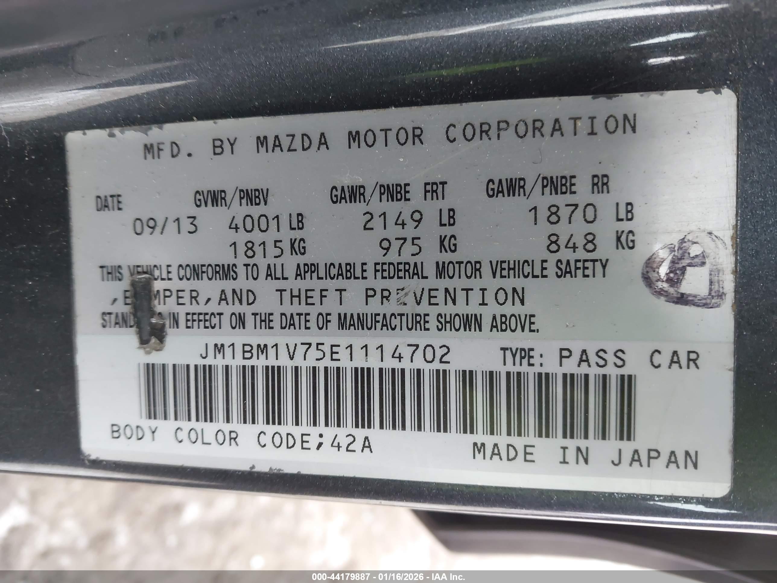 MAZDA MAZDA3 image 9
