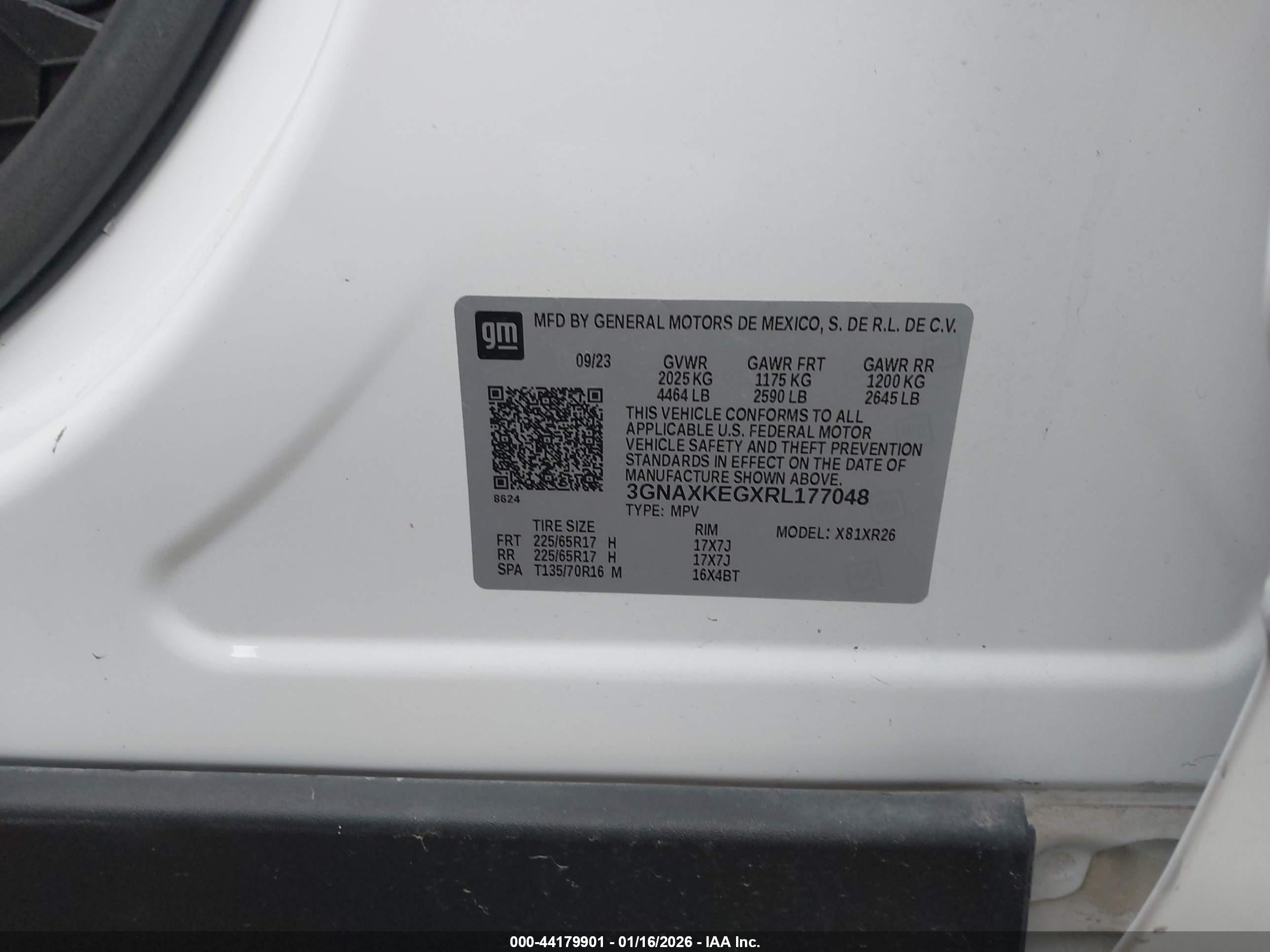 CHEVROLET EQUINOX image 9