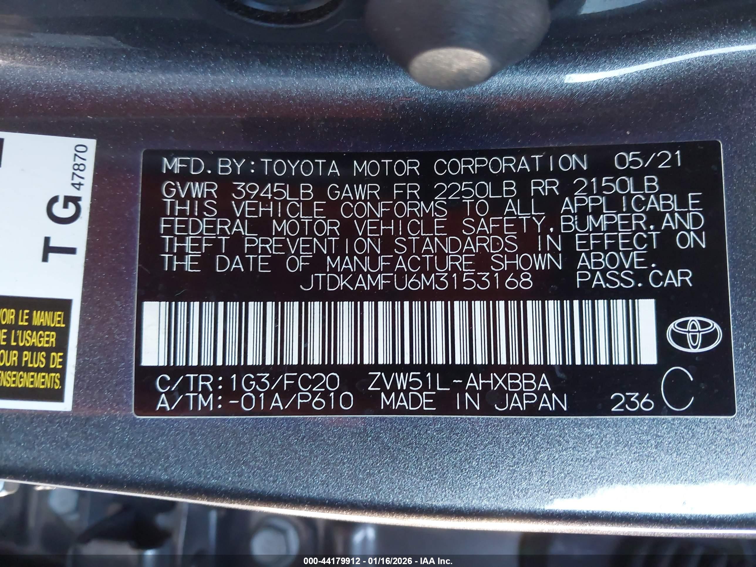 TOYOTA PRIUS image 9