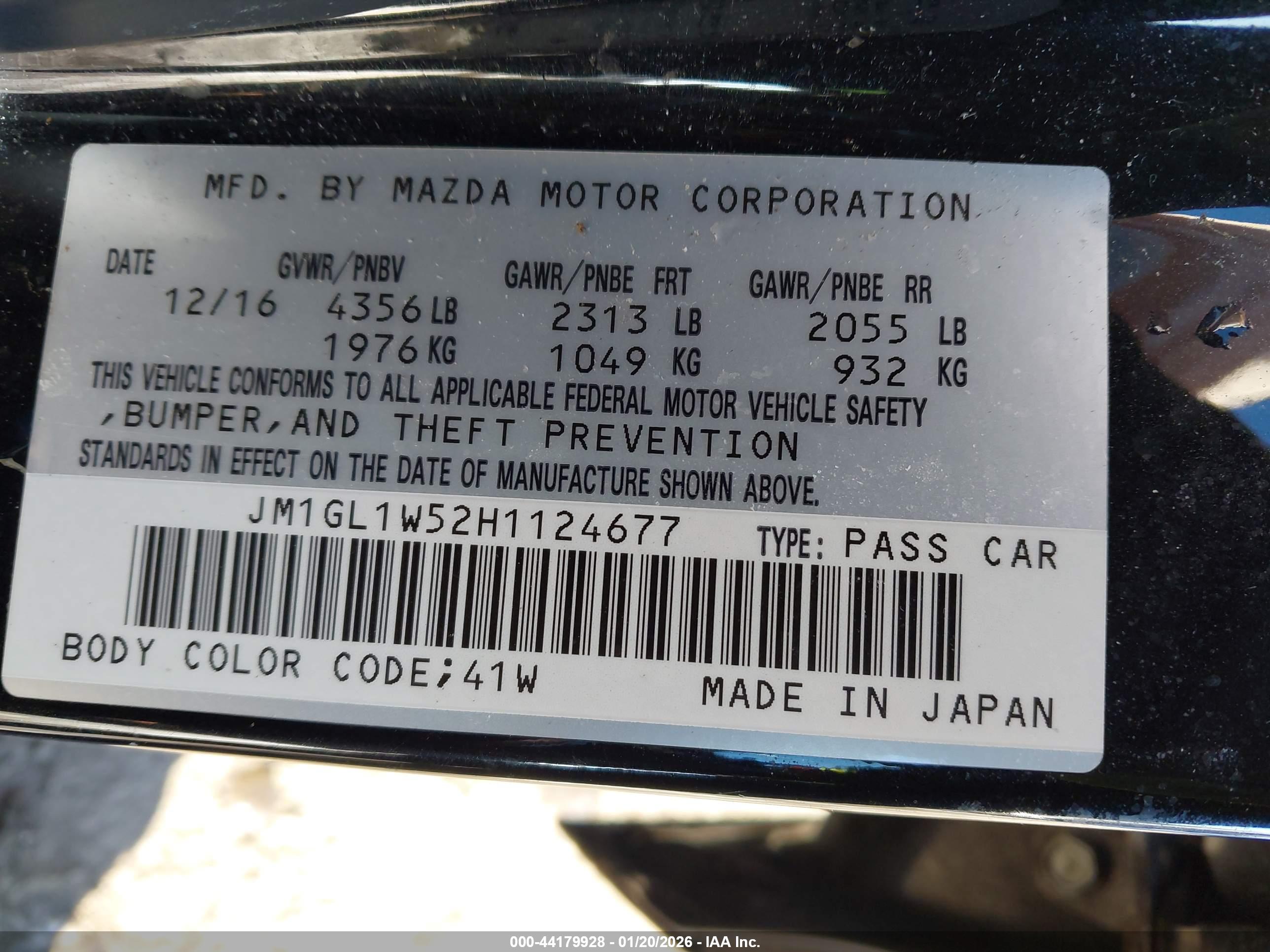 MAZDA MAZDA6 image 9