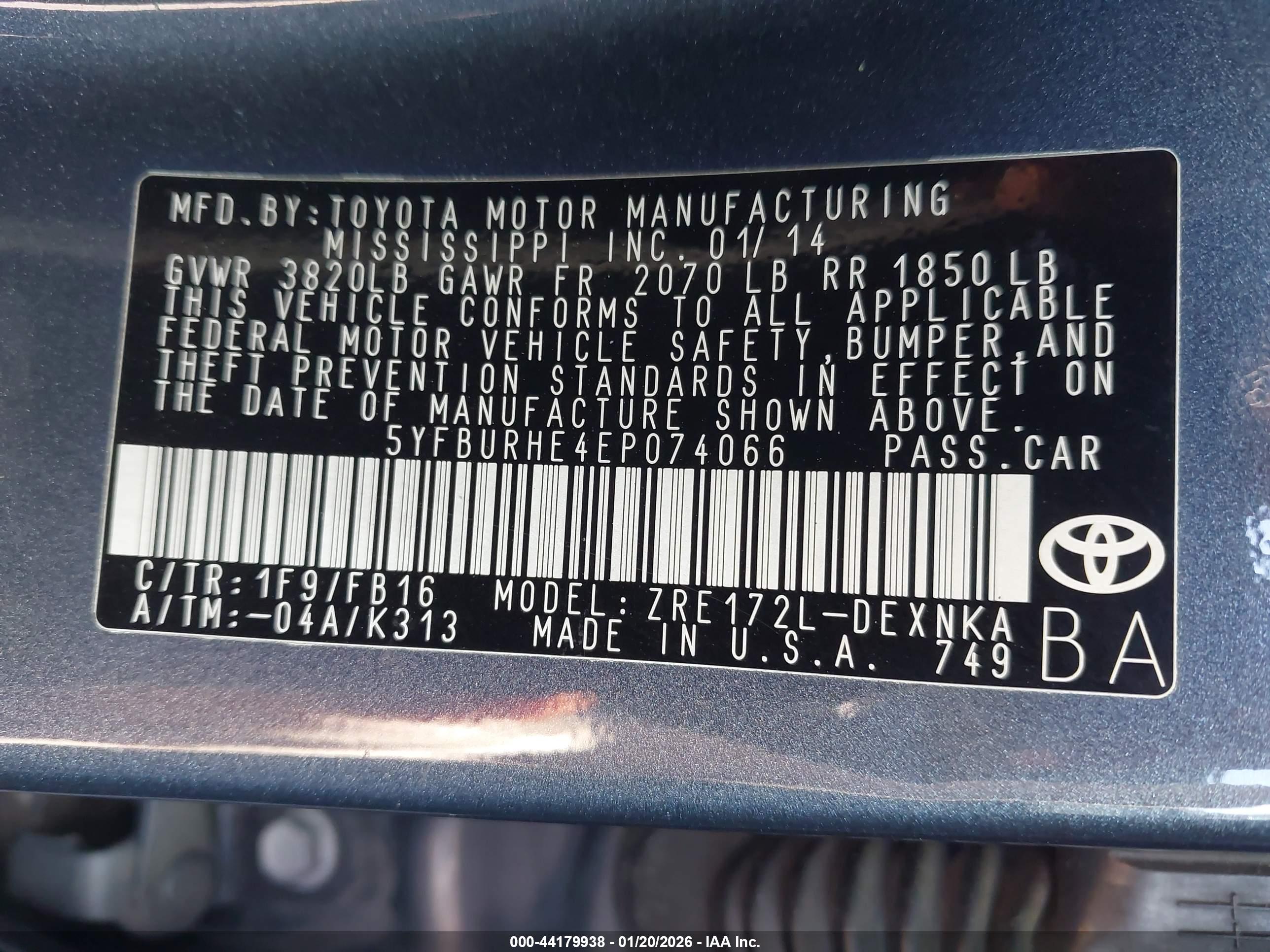 TOYOTA COROLLA image 9